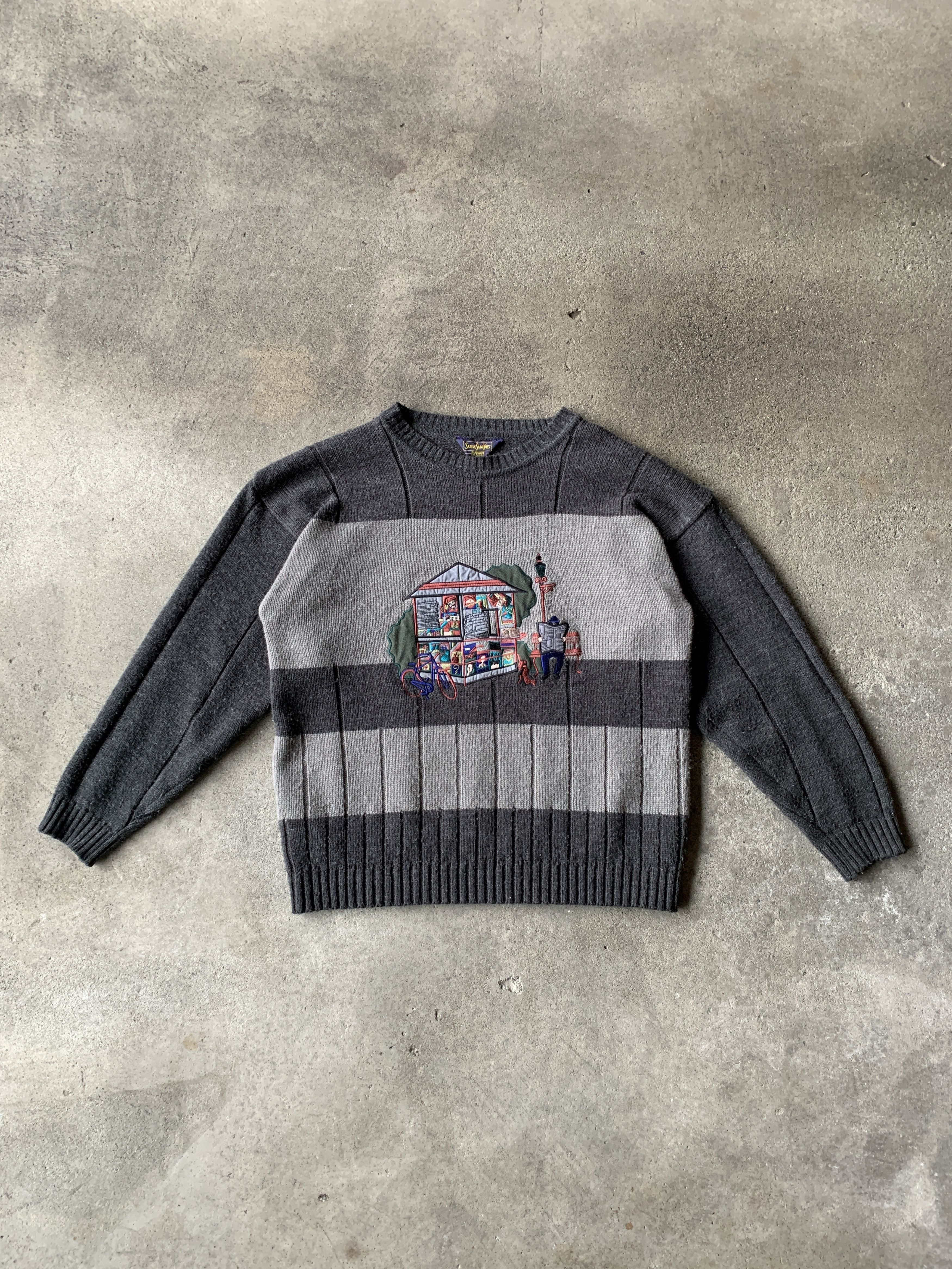 Japanese Brand × Streetwear Y2k jeff the killer embroidered