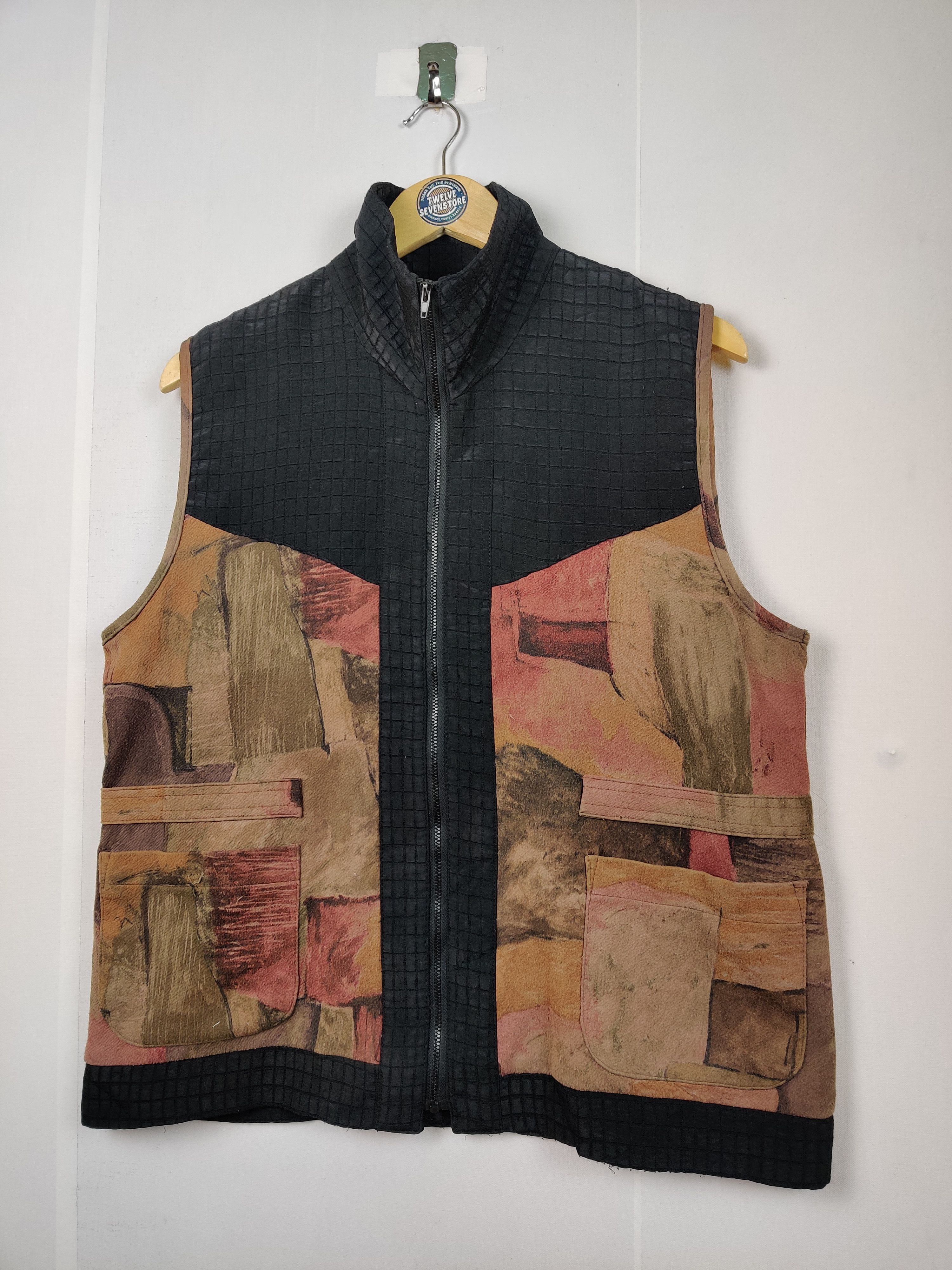 Japanese Brand × Vintage Japanese Brand Giuba Art Vest Motif Size US L / EU 52-54 / 3 - 2 Thumbnail