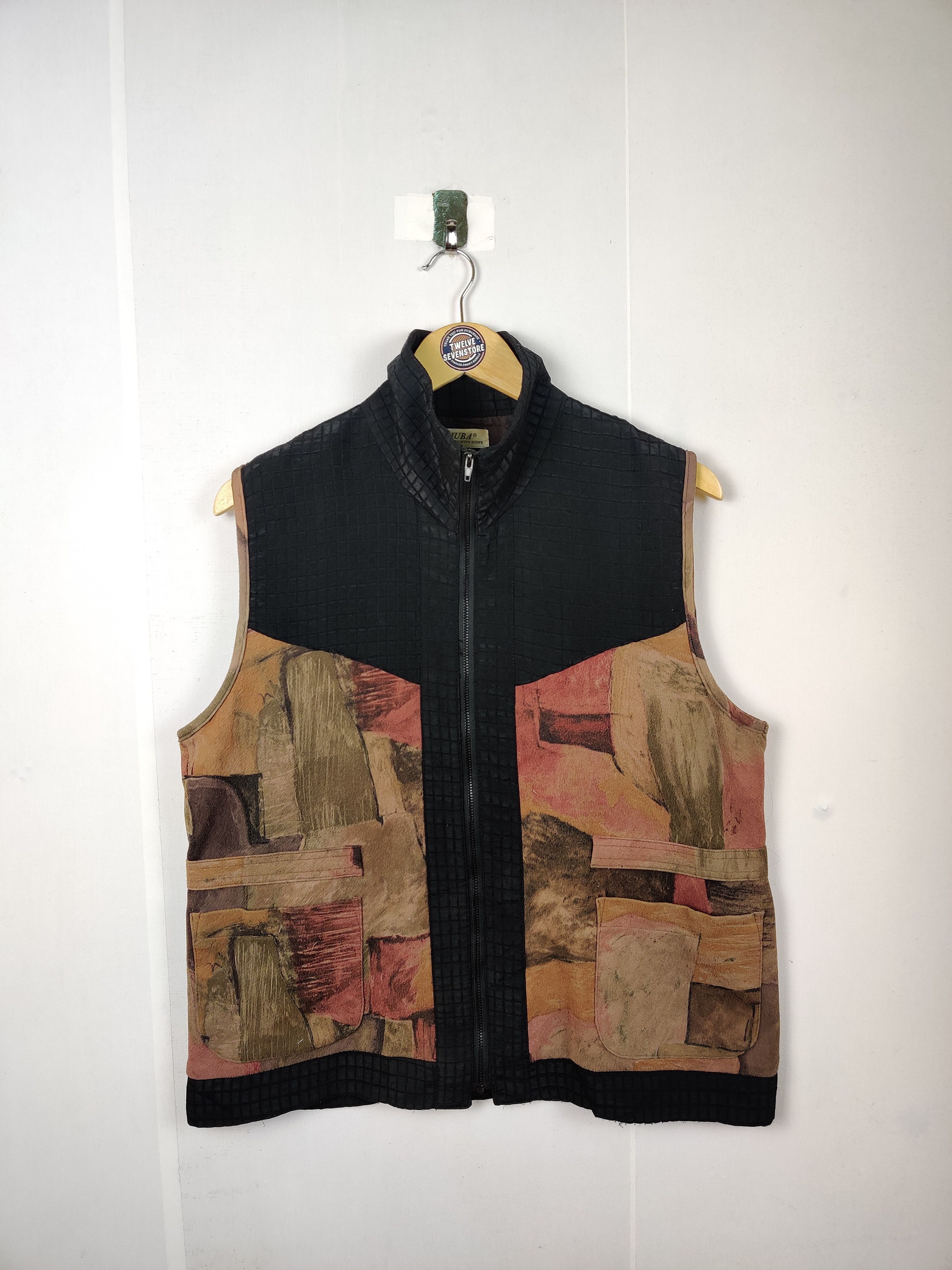 Japanese Brand × Vintage Japanese Brand Giuba Art Vest Motif Size US L / EU 52-54 / 3 - 1 Thumbnail