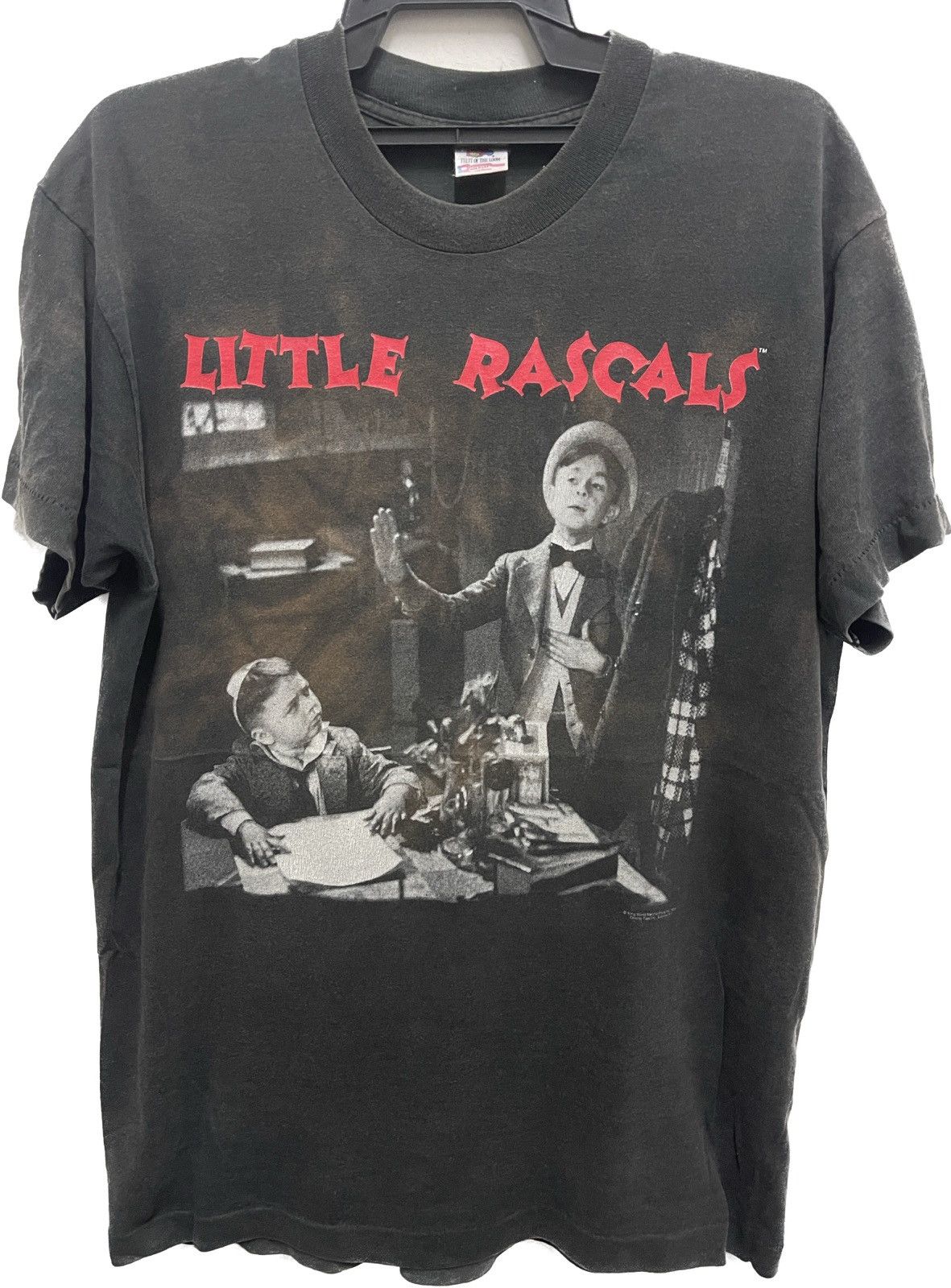 vintage little rascals 90s fruit off the looms promo shirt