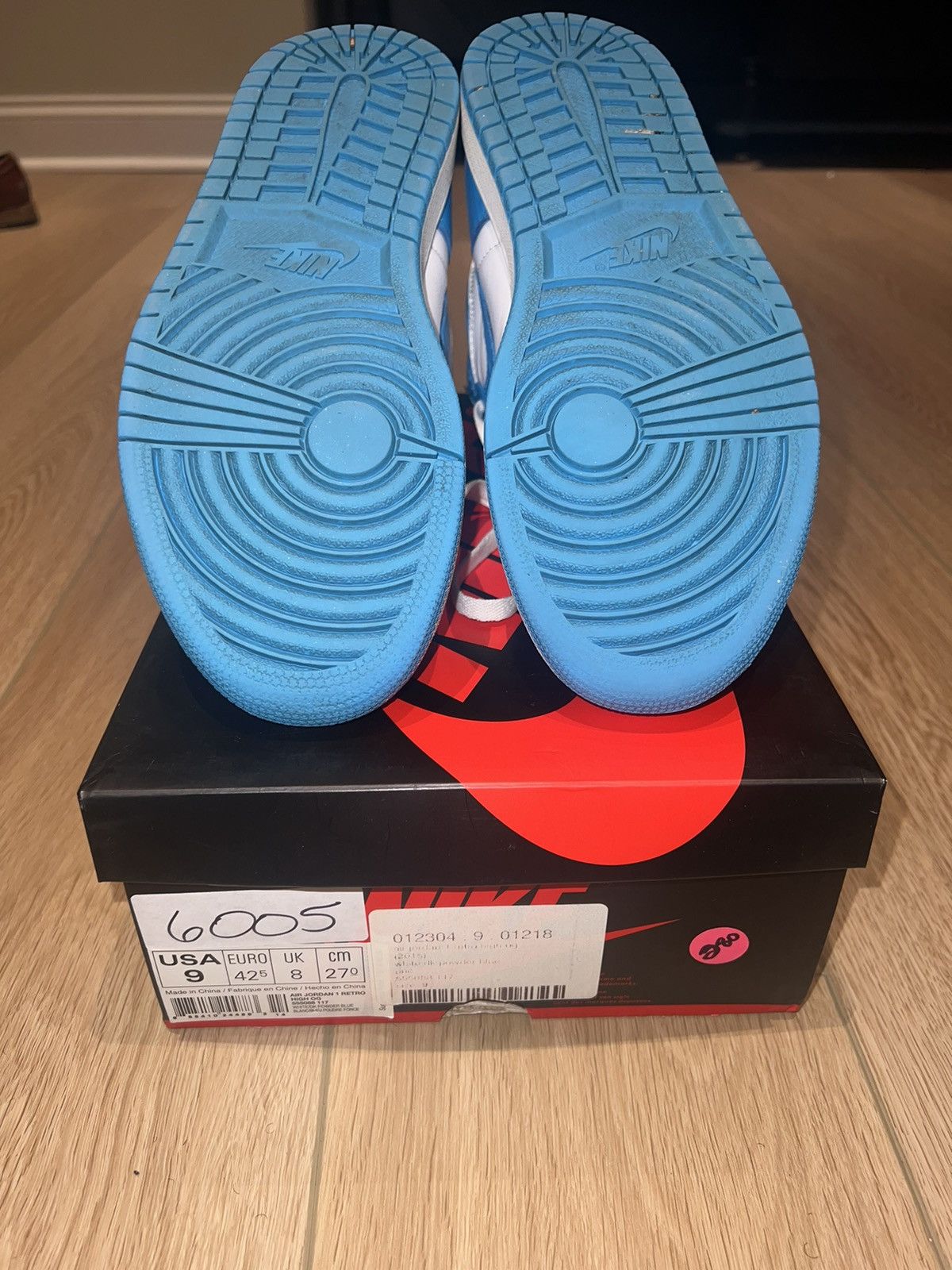 Air Jordan UNC 1s 2015 OGs