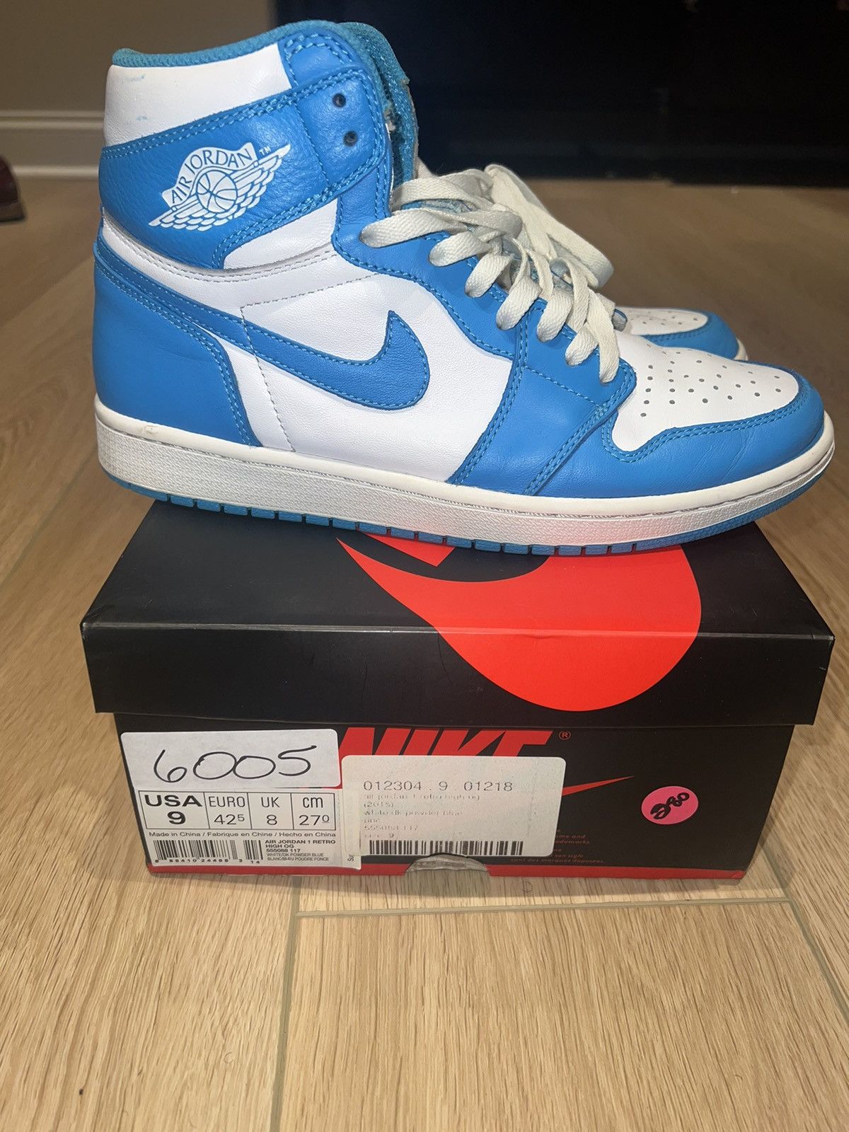 Air Jordan UNC 1s 2015 OGs