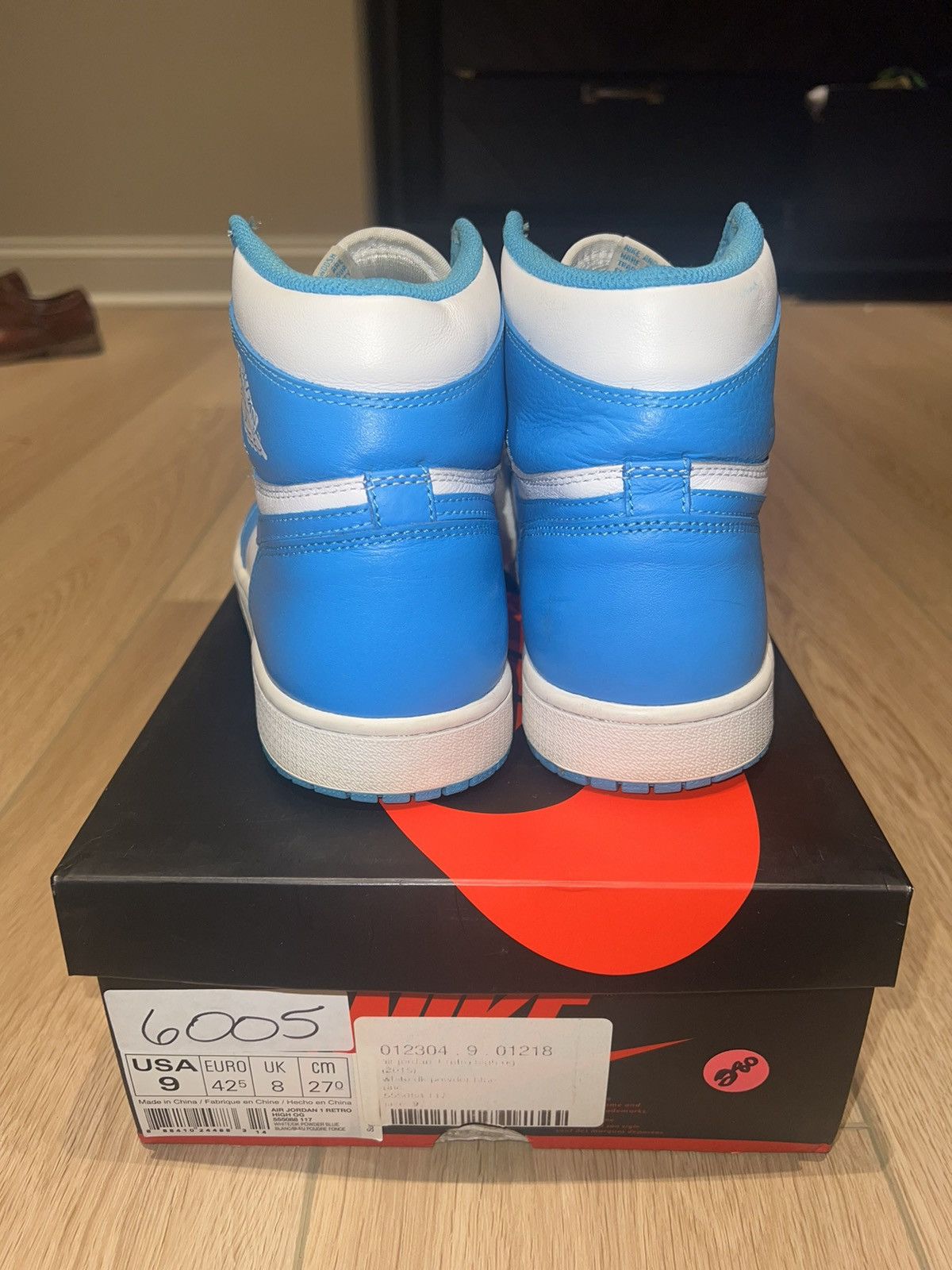 Air Jordan UNC 1s 2015 OGs