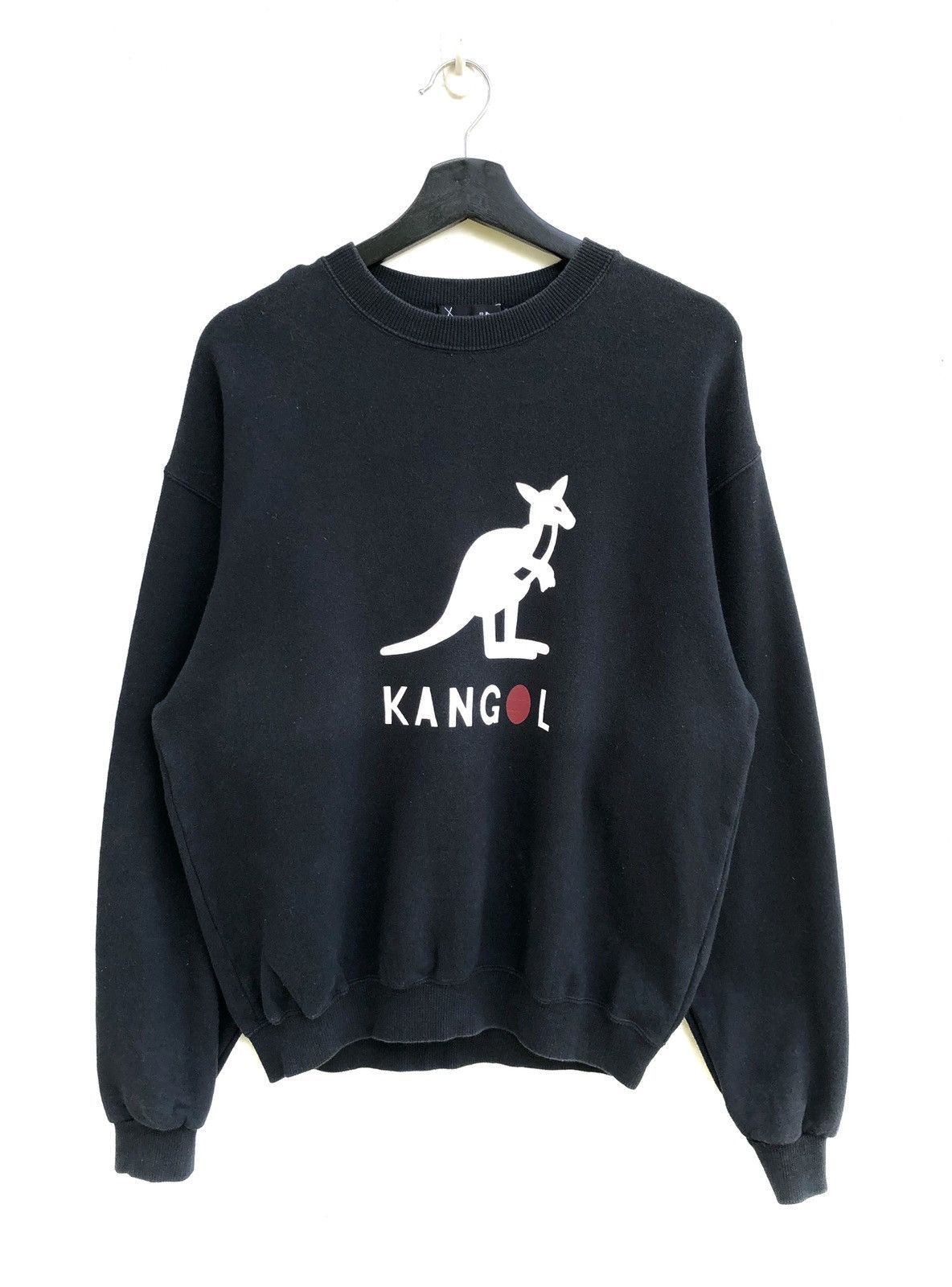 image of Kangol Vintage Sweatshirt in Black, Men's (Size Medium)