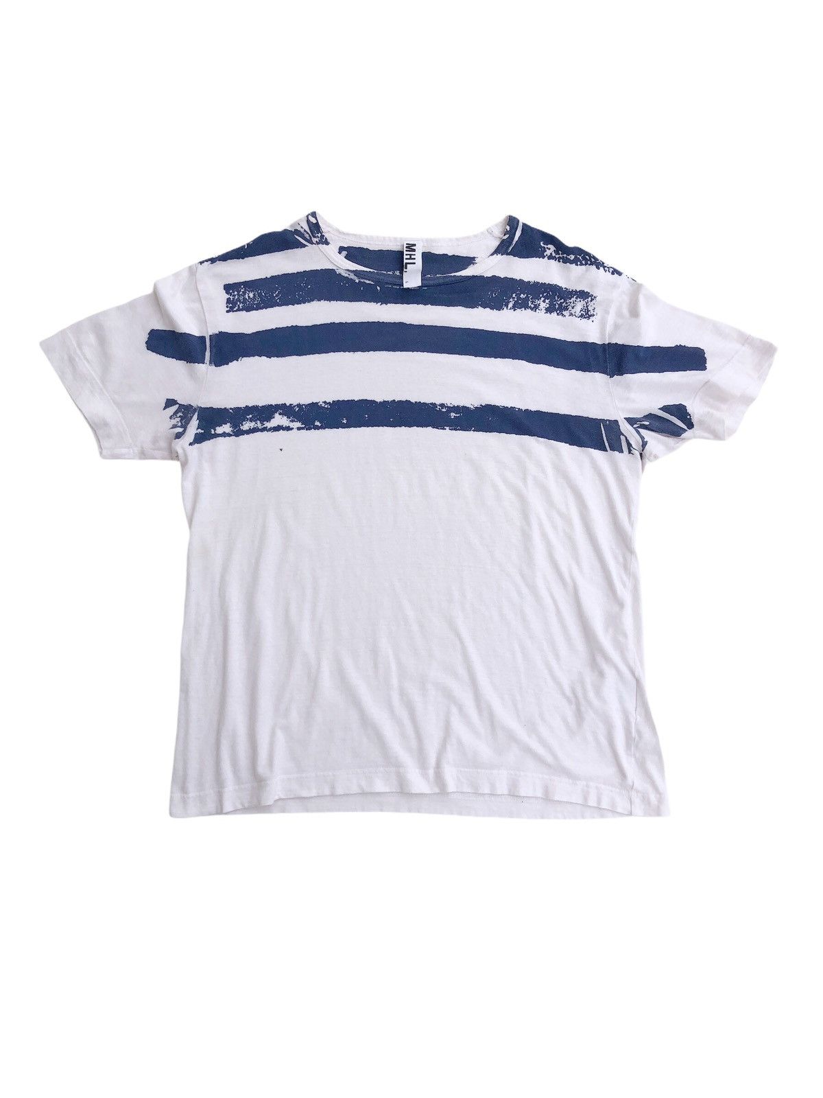 Margaret Howell MHL Stripes Printed Tee