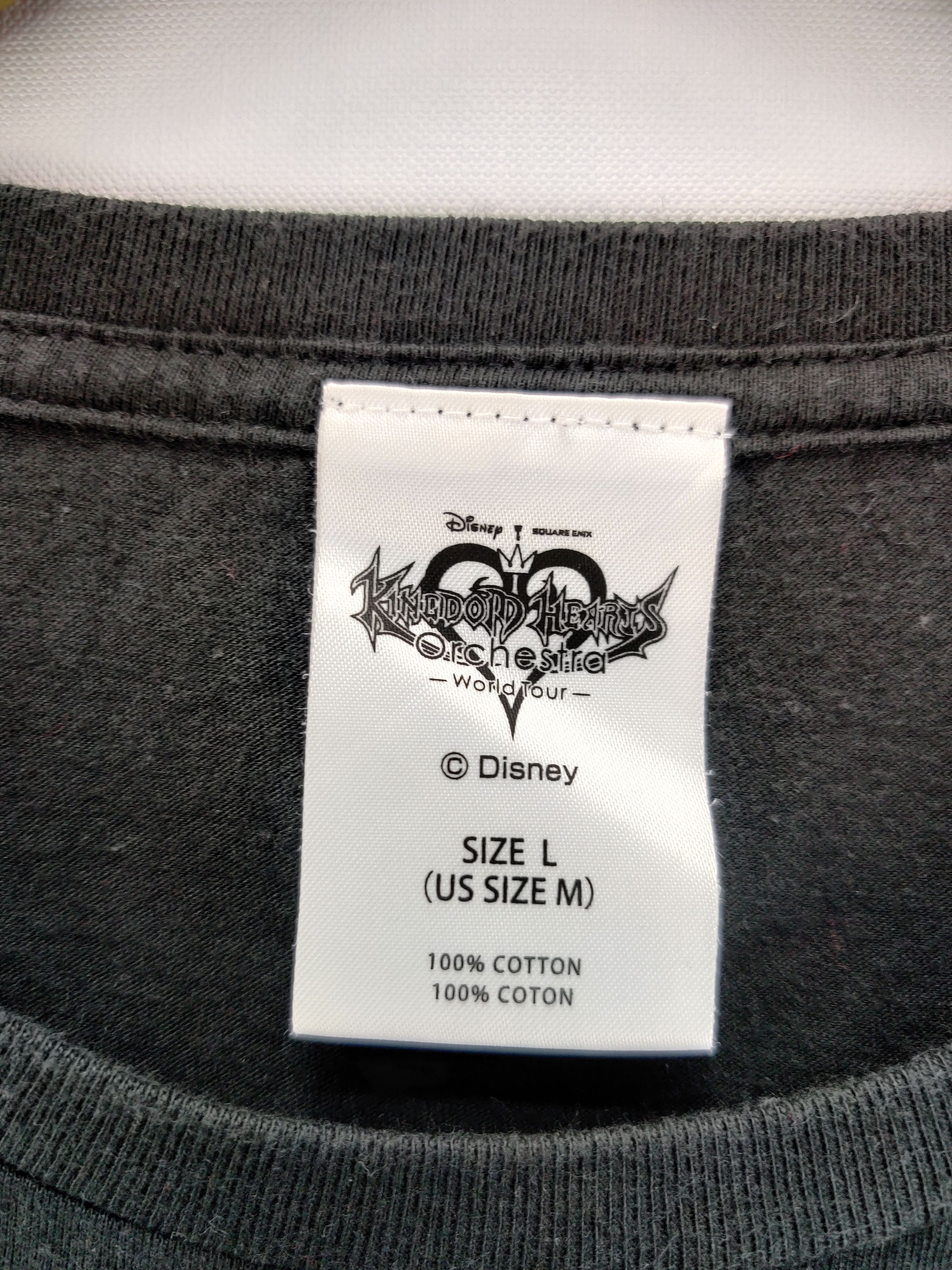 Disney Vintage Kingdom Hearts Playstation Game Tees Tshirts Size US L / EU 52-54 / 3 - 7 Thumbnail