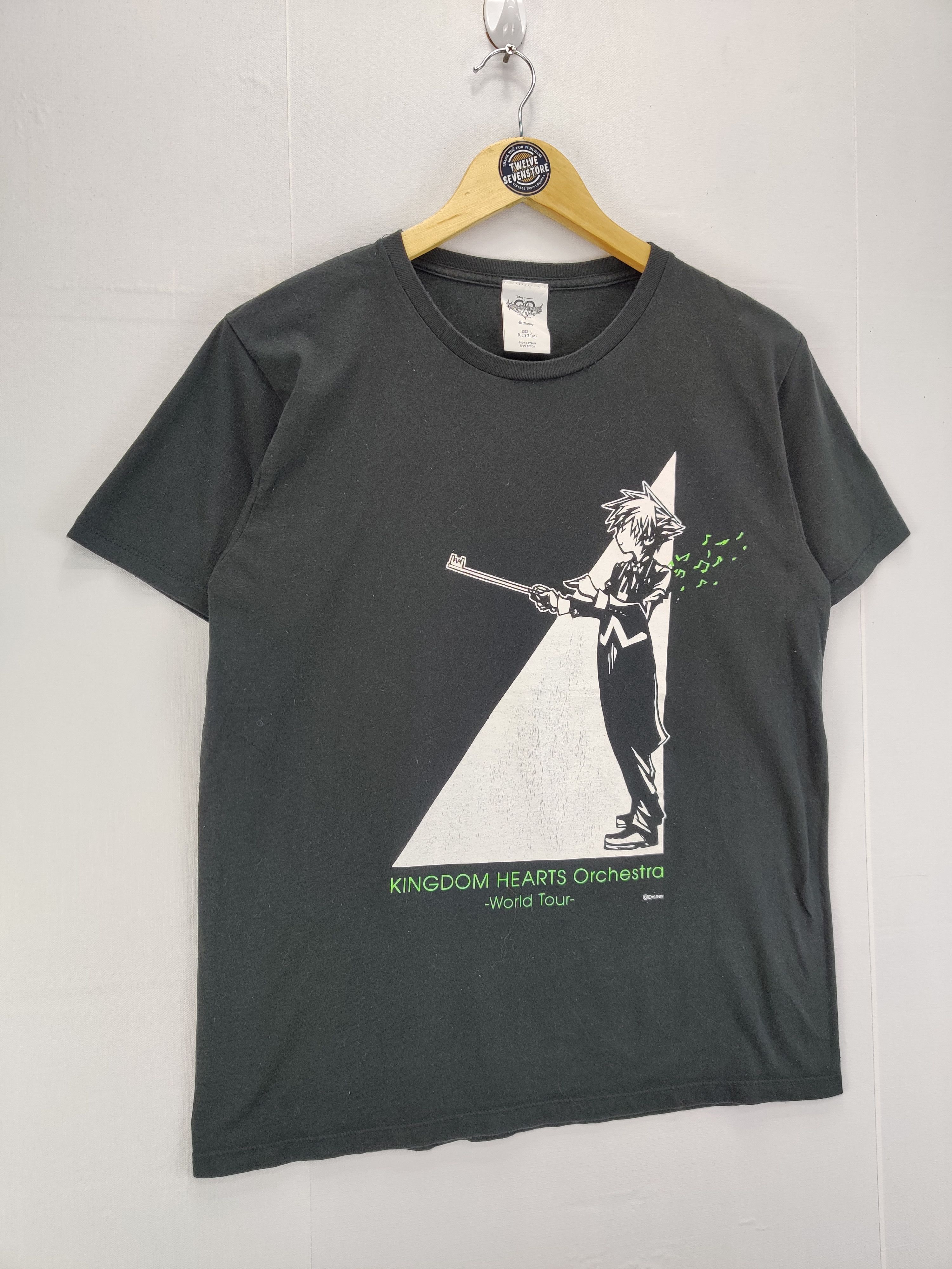 Disney Vintage Kingdom Hearts Playstation Game Tees Tshirts Size US L / EU 52-54 / 3 - 6 Thumbnail