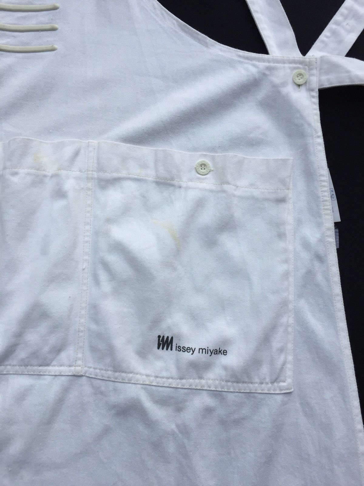 image of Vintage Issey Miyake Im Apron in White, Men's (Size Small)