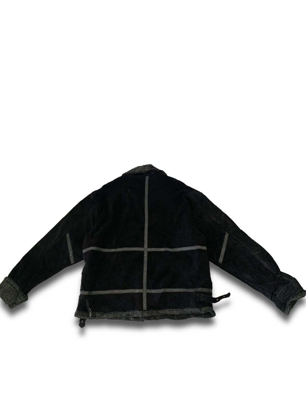 Vintage Vintage Avantgarde B3 Black Leather SuadeJacket Size US L / EU 52-54 / 3 - 7 Thumbnail