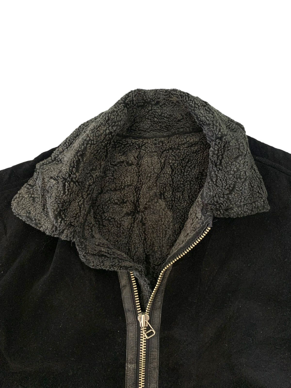Vintage Vintage Avantgarde B3 Black Leather SuadeJacket Size US L / EU 52-54 / 3 - 5 Thumbnail