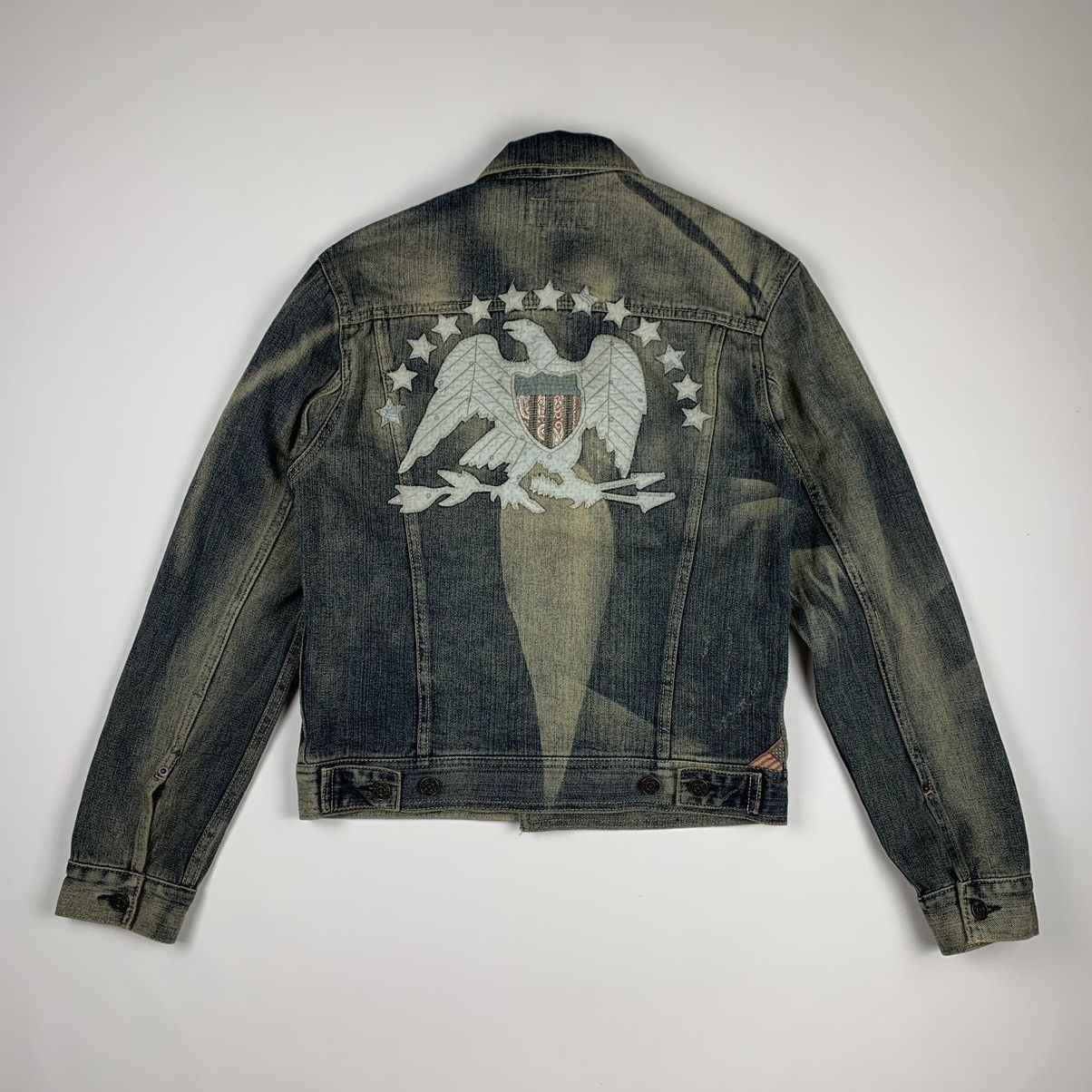 image of Denim And Supply Ralph Lauren x Rrl Ralph Lauren Vintage Denim & Supply Ralph Laurent Denim Jacket 