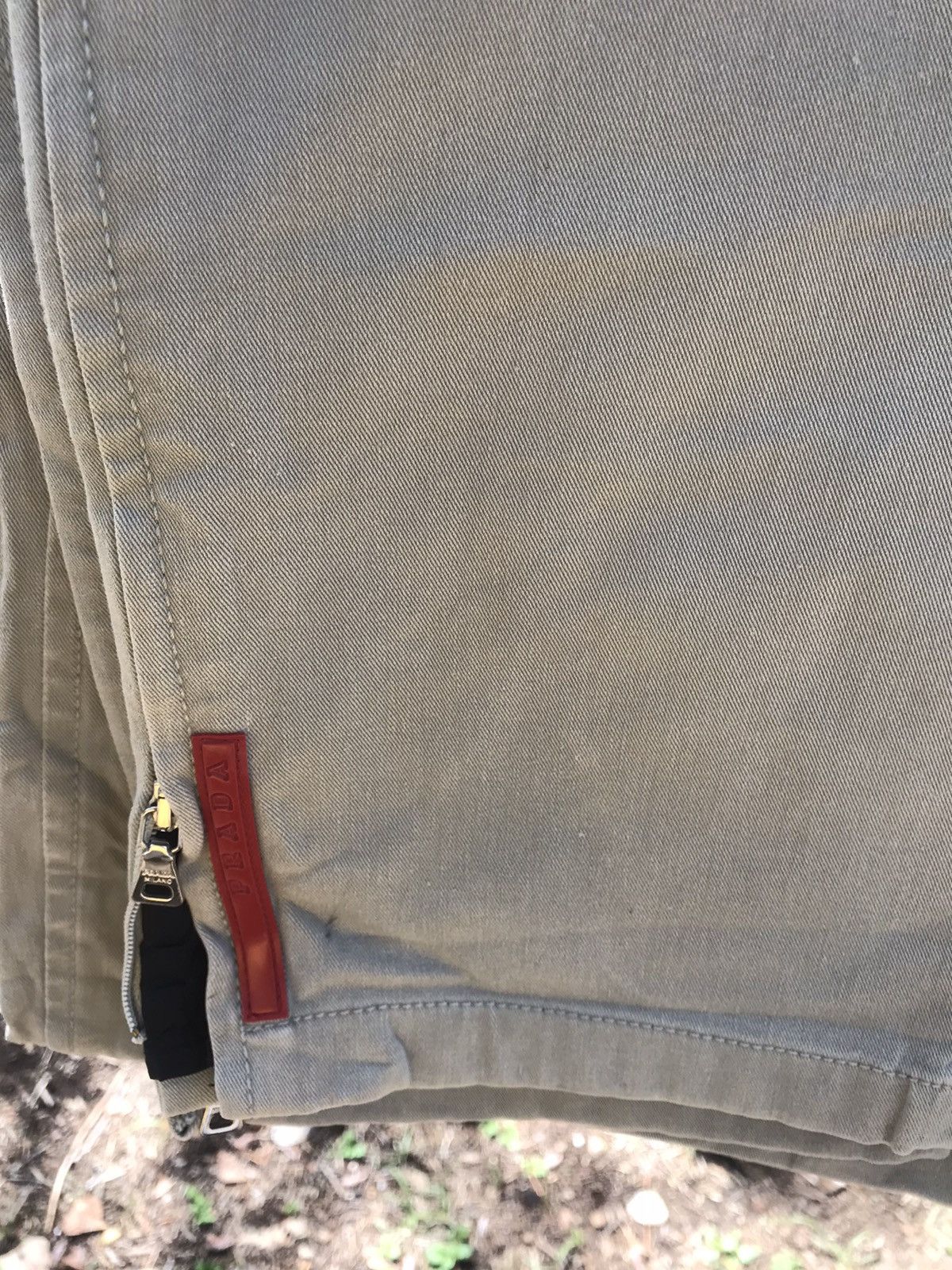 Prada Prada red tab pants Size US 31 - 16 Thumbnail