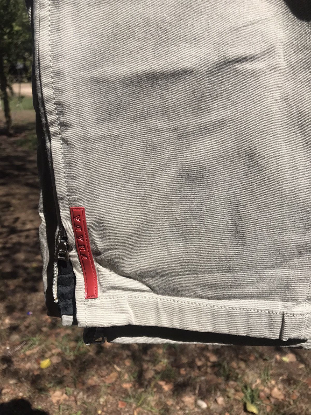 Prada Prada red tab pants Size US 31 - 15 Thumbnail