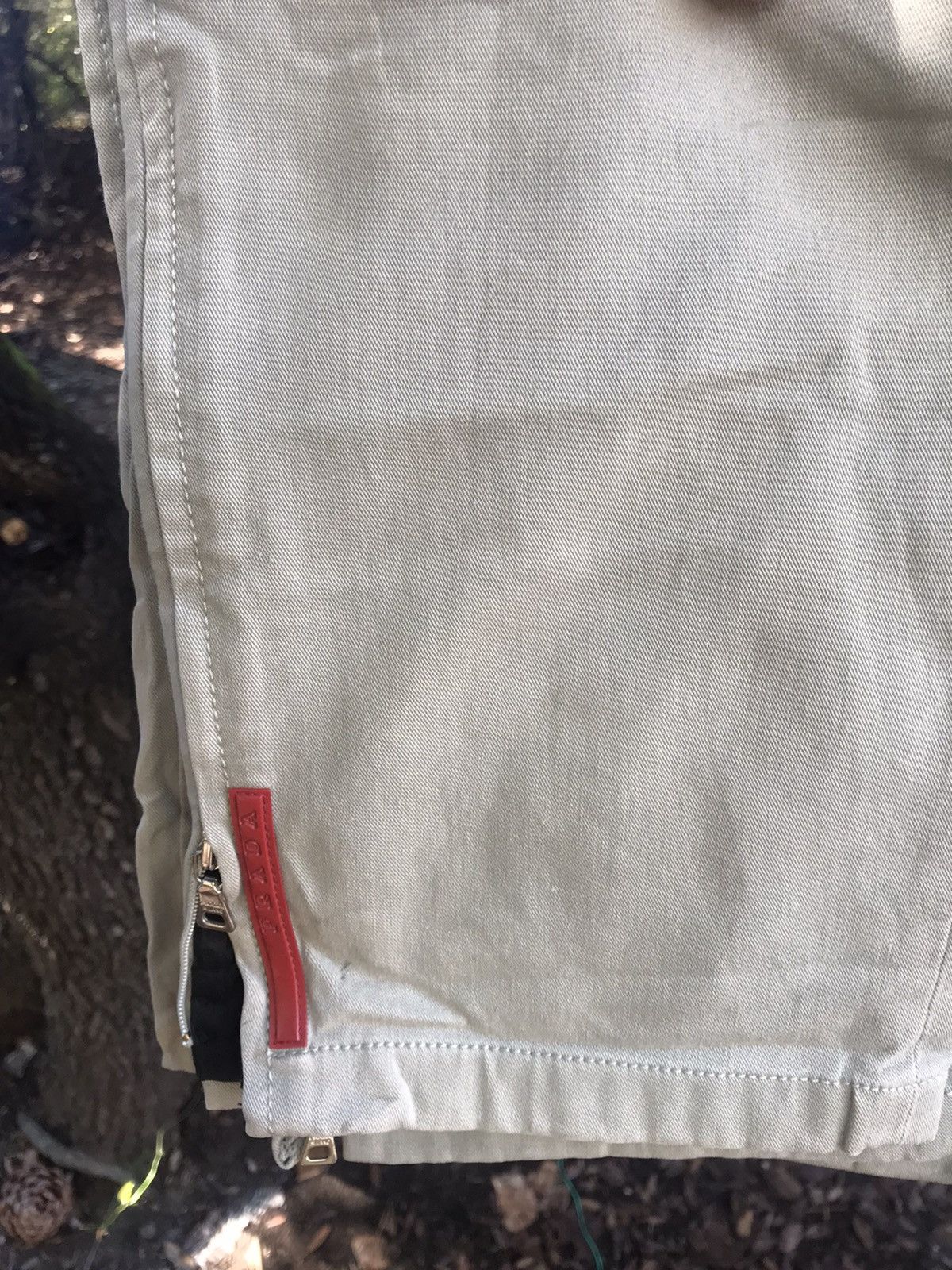 Prada Prada red tab pants Size US 31 - 14 Thumbnail