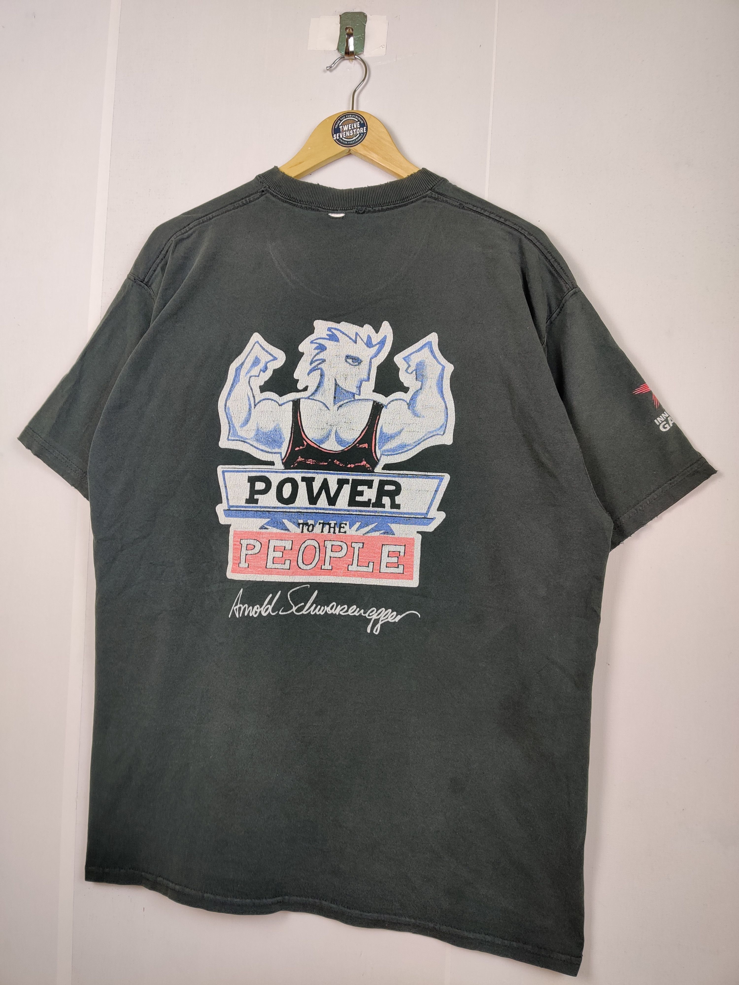 Planet Hollywood Vintage Trashed Distressed Planet Hollywood Tee Tshirt Size US XL / EU 56 / 4 - 2 Thumbnail