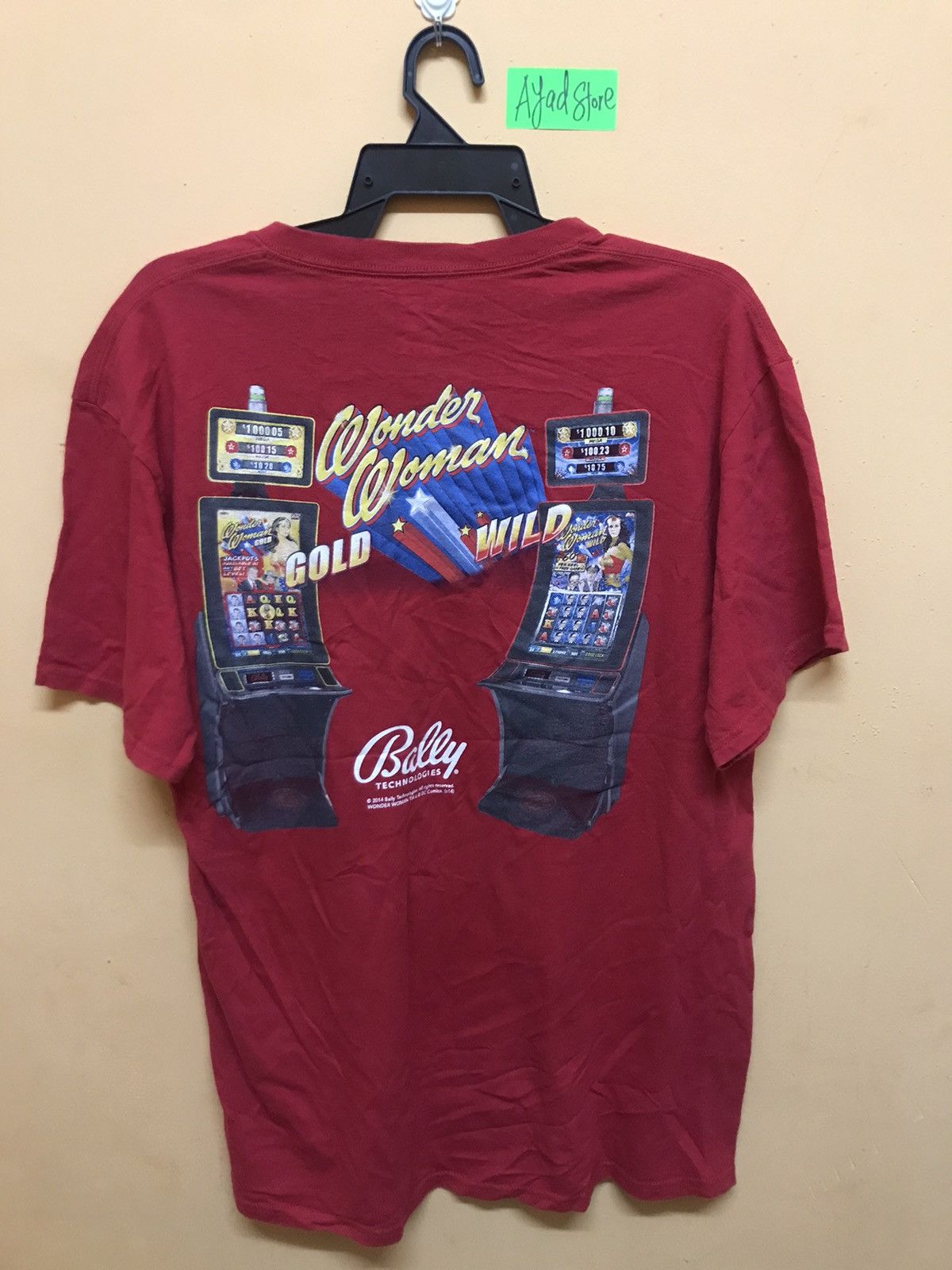 Vintage ‼️Y2K BALLY TECHONOLOGIES WONDER WOMEN TEE‼️ Size ONE SIZE - 1 Thumbnail