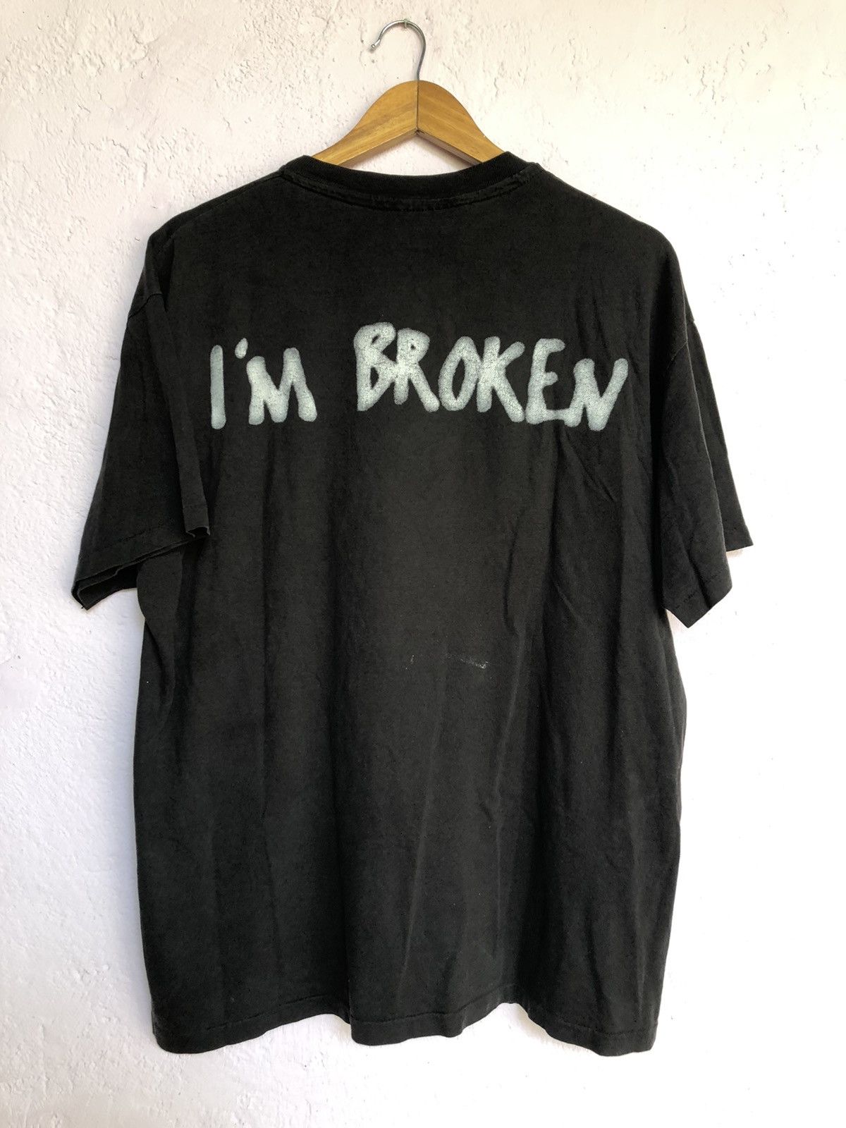 Band Tees × Hanes 🔥SINGLE STITCH🔥Pantera Im Broken Winterland Black 1994 Shirt Size US XL / EU 56 / 4 - 2 Thumbnail