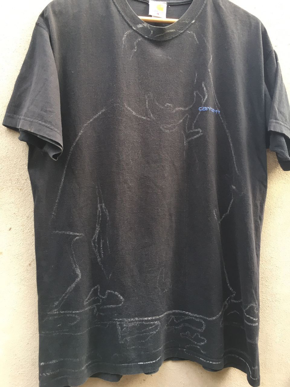 Carhartt Vintage Carhartt Audio Sutra Black TmT Shirts sun faded Size US L / EU 52-54 / 3 - 3 Thumbnail