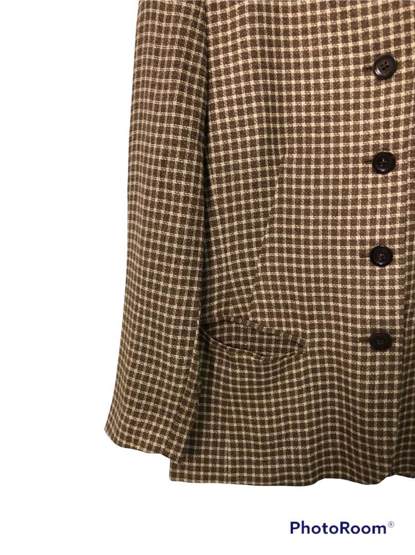 Aigner Vintage Etienne Aigner Plaid Nice Design Blazer Coat Jacket Size S / US 4 / IT 40 - 3 Thumbnail