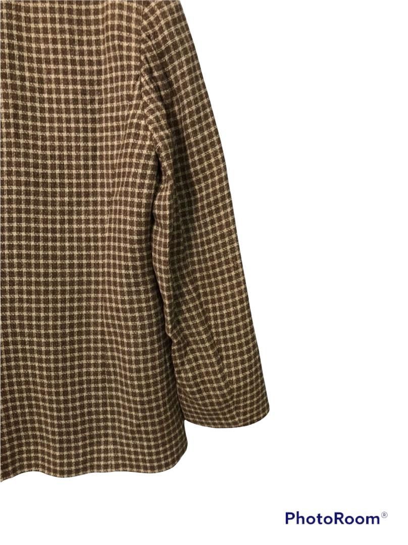 Aigner Vintage Etienne Aigner Plaid Nice Design Blazer Coat Jacket Size S / US 4 / IT 40 - 6 Thumbnail