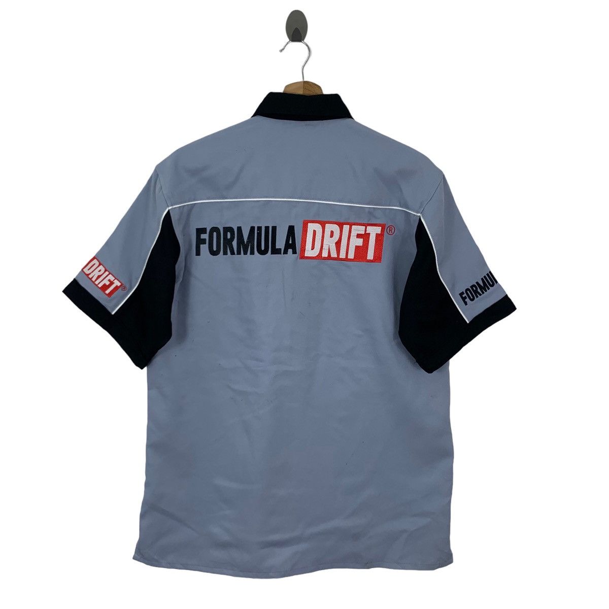 Vintage Vintage Sportswear Formula Drift Button Shirt Size US L / EU 52-54 / 3 - 3 Thumbnail