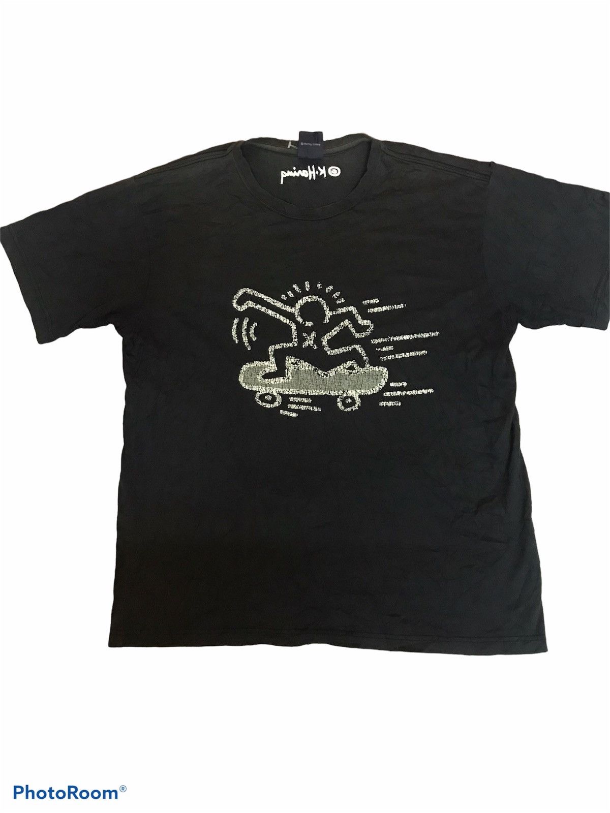 Keith Haring × Uniqlo K.haringg tshirt distressed XL Size US XL / EU 56 / 4 - 1 Thumbnail