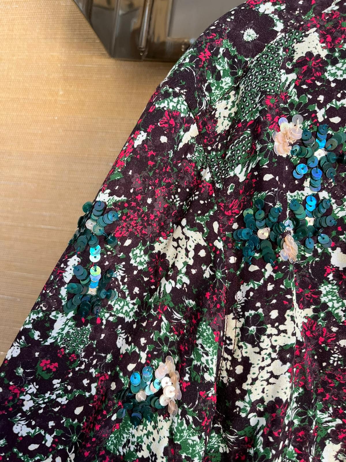 Dries Van Noten Sequence & Floral Button Up Shirt in Multicolor Size US S / EU 44-46 / 1 - 7 Thumbnail