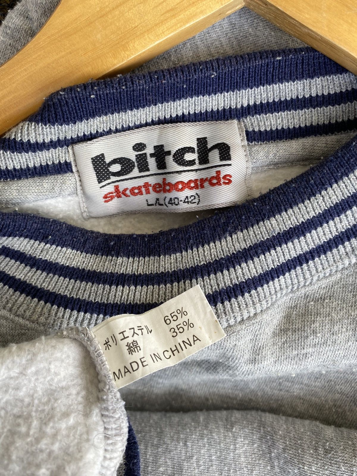 Vintage Sale ! BITCH SKATEBOARDS embroidery nice Size US L / EU 52-54 / 3 - 7 Thumbnail