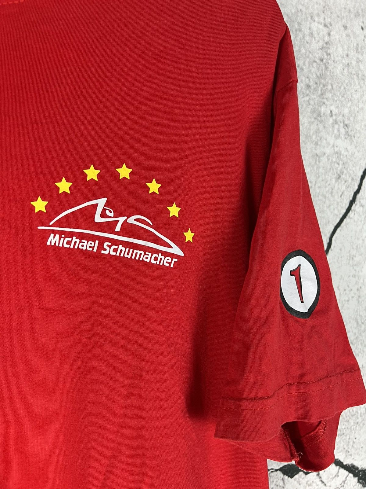 Formula 1 Vintage Michael Schumacher formula uno racing F1 tshirt Size US XL / EU 56 / 4 - 3 Thumbnail