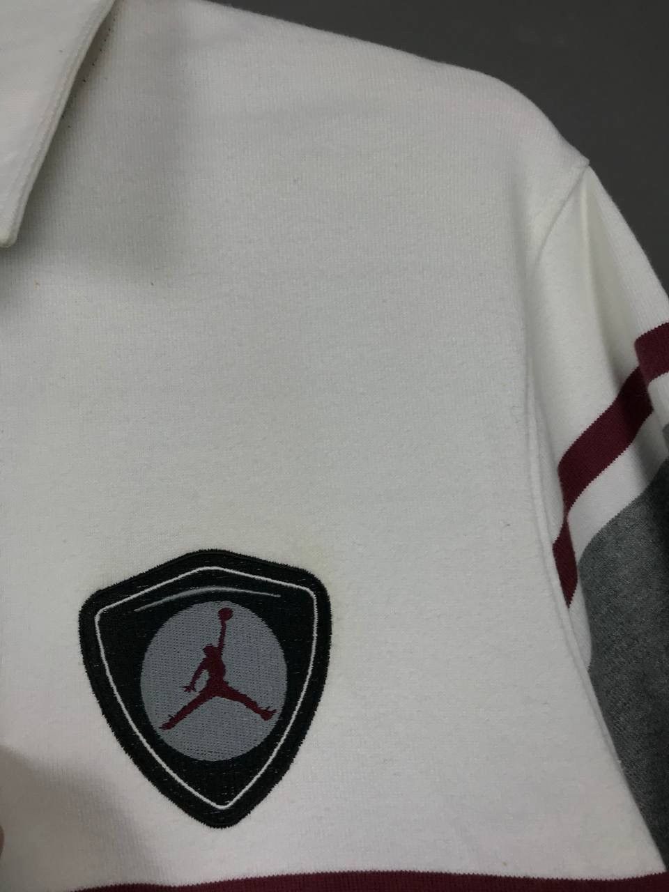 Jordan Brand Air Jordan vintage streetwear polo sweatshirt Size US XL / EU 56 / 4 - 7 Thumbnail