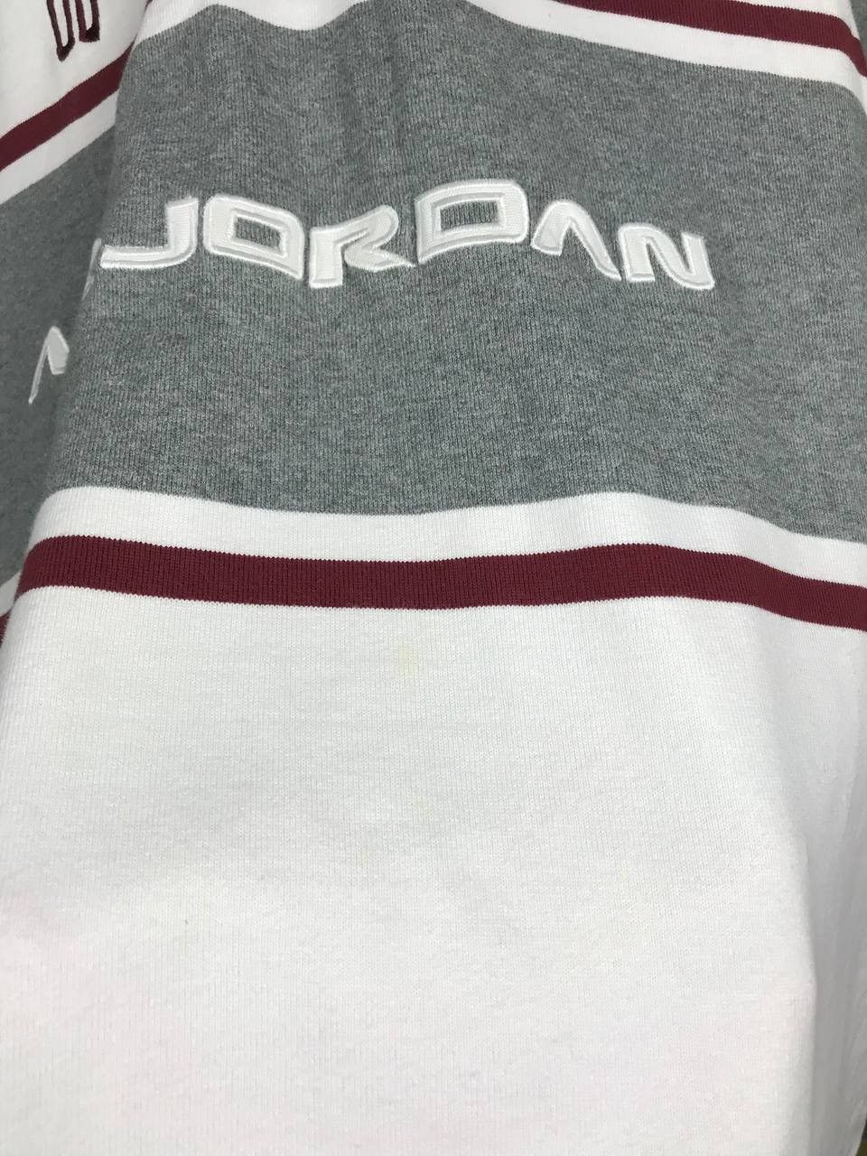 Jordan Brand Air Jordan vintage streetwear polo sweatshirt Size US XL / EU 56 / 4 - 10 Thumbnail