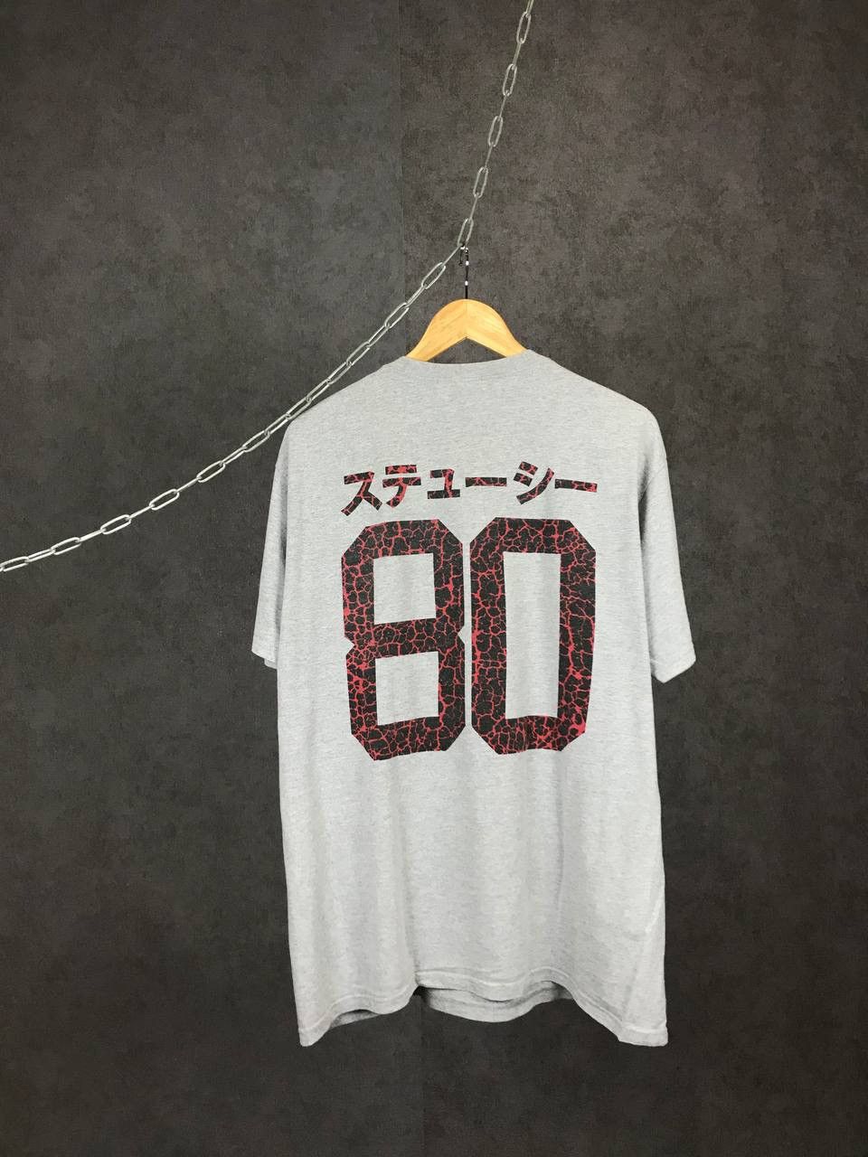 Stussy Stussy streetwear luxury overprinted tee Size US L / EU 52-54 / 3 - 2 Thumbnail