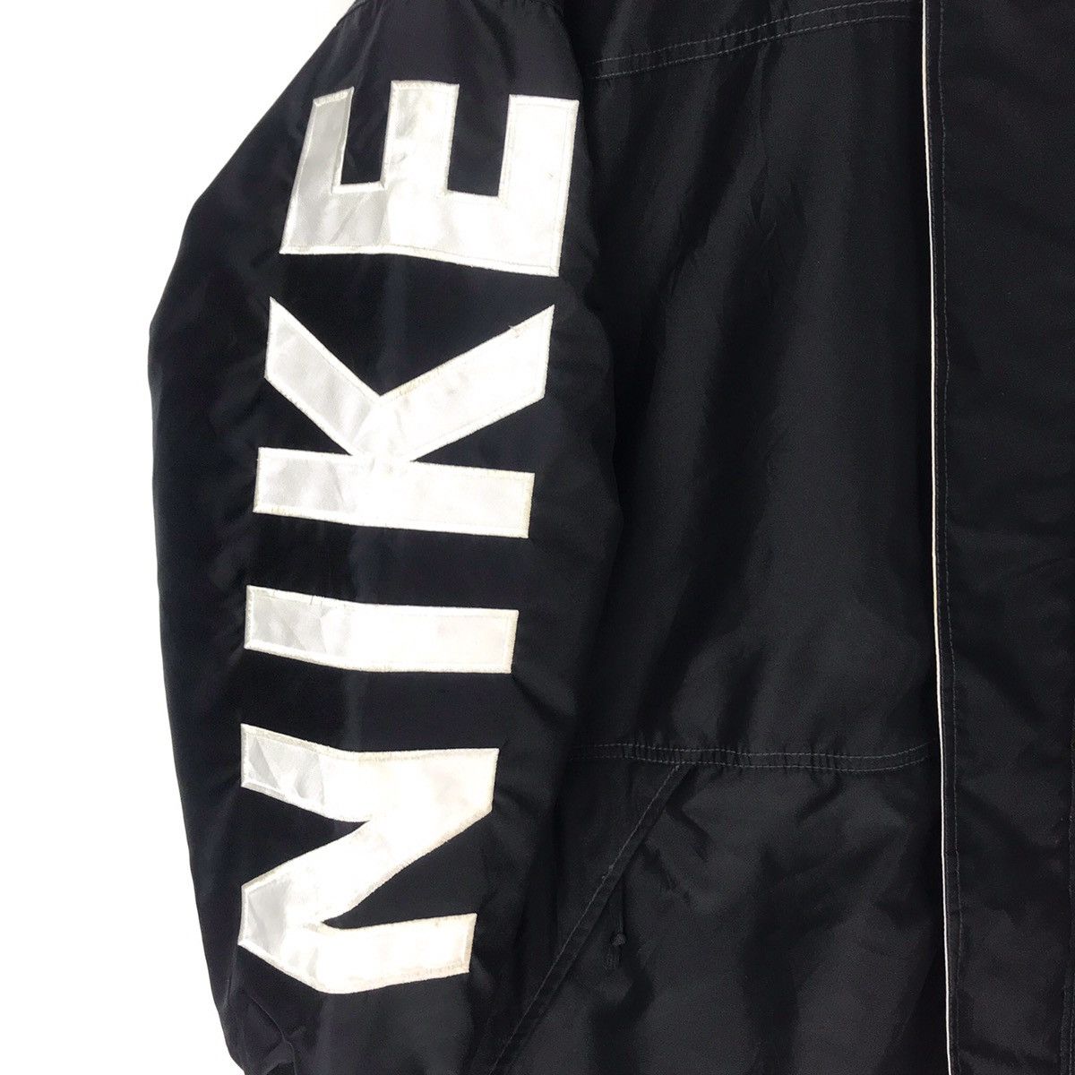Nike Vintage 90s Nike Jacket vtg Nike Swoosh Embroidery Big Logo Size US L / EU 52-54 / 3 - 4 Thumbnail