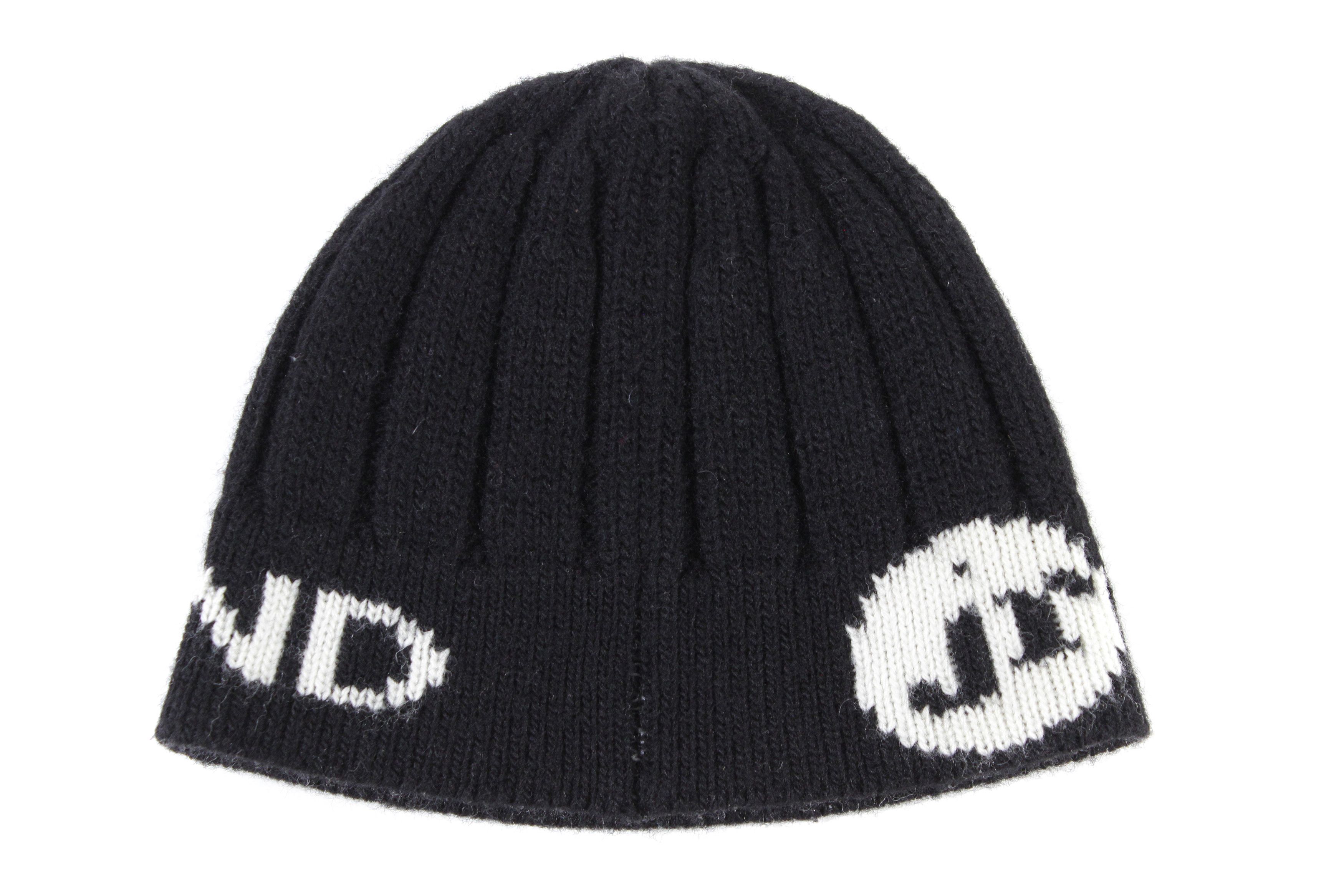 John Richmond Y2K JR Big Logo Wool Acryl Hat Vintage Size ONE SIZE - 2 Thumbnail