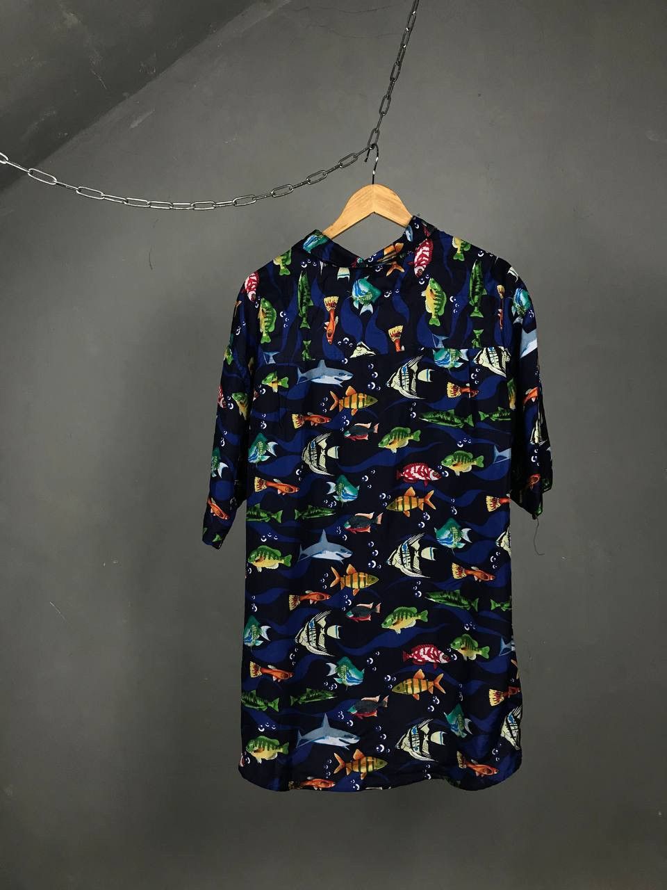 Nike Crazy Hawaiian animal vintage silk overprinted shirt Size US XL / EU 56 / 4 - 4 Thumbnail