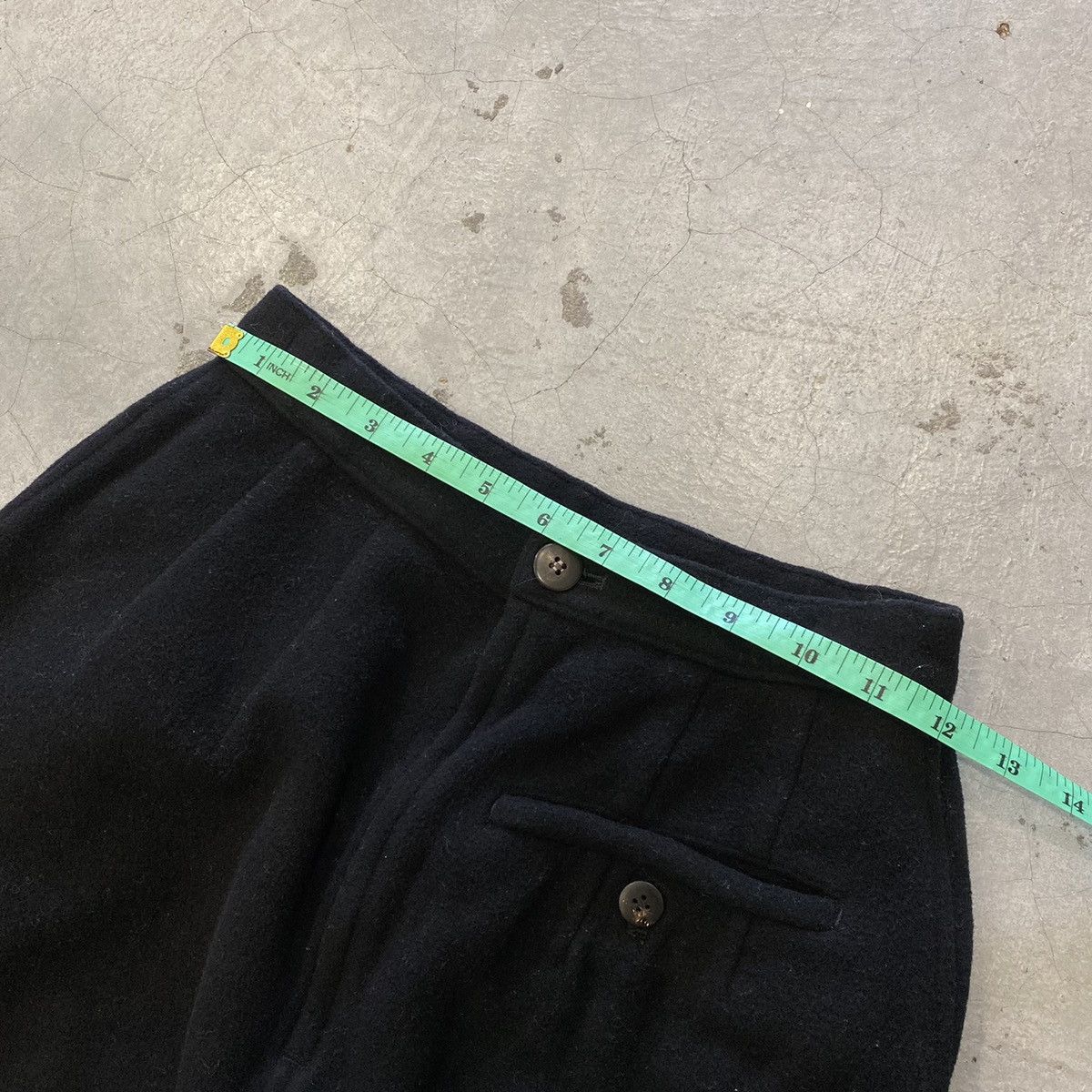Issey Miyake Issey Miyake IS Wool Long Skirt Size 24" / US 00 / IT 34 - 8 Thumbnail