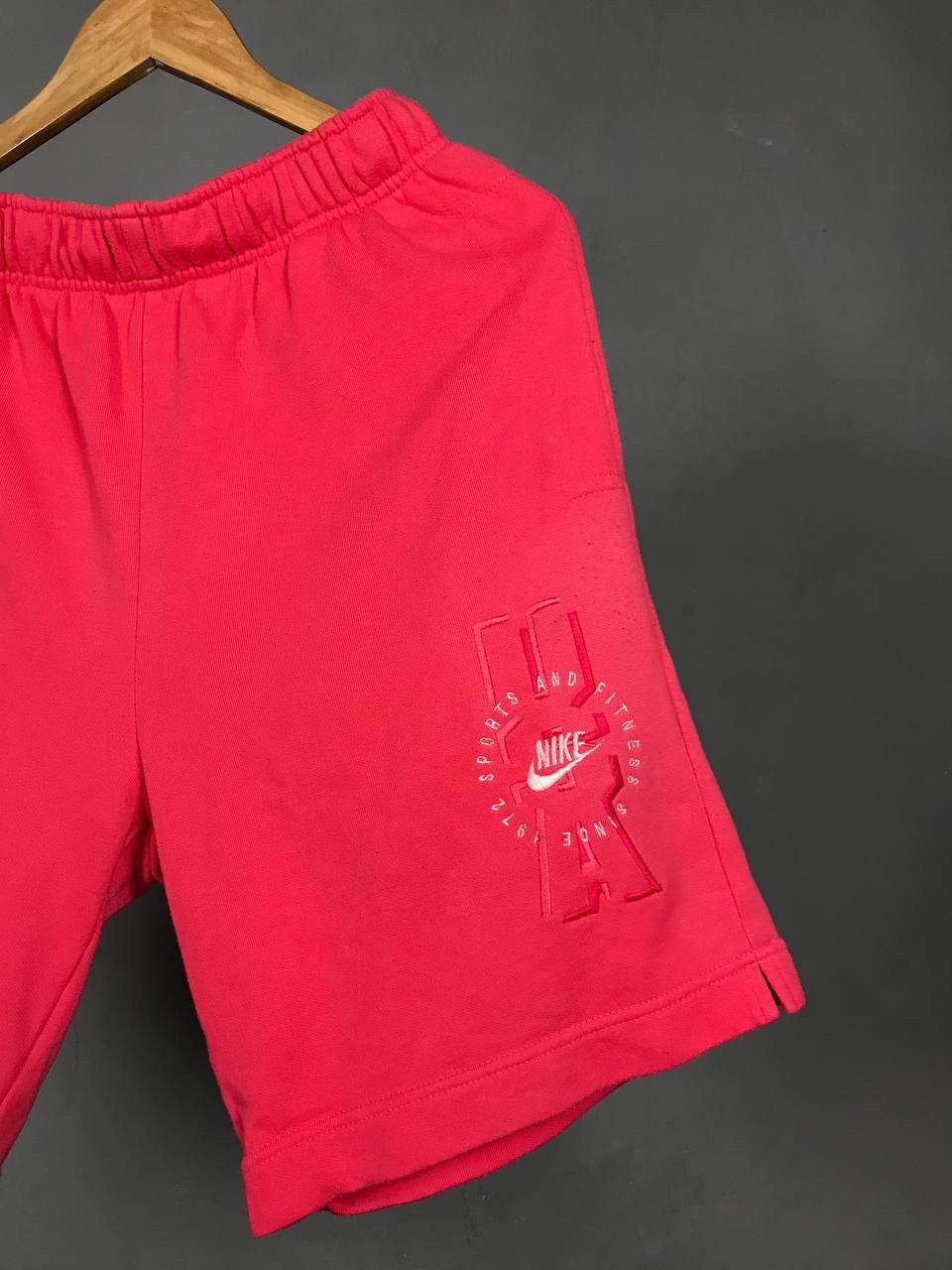 Vintage Nike USA swoosh streetwear vintage shorts Size US 32 / EU 48 - 2 Thumbnail