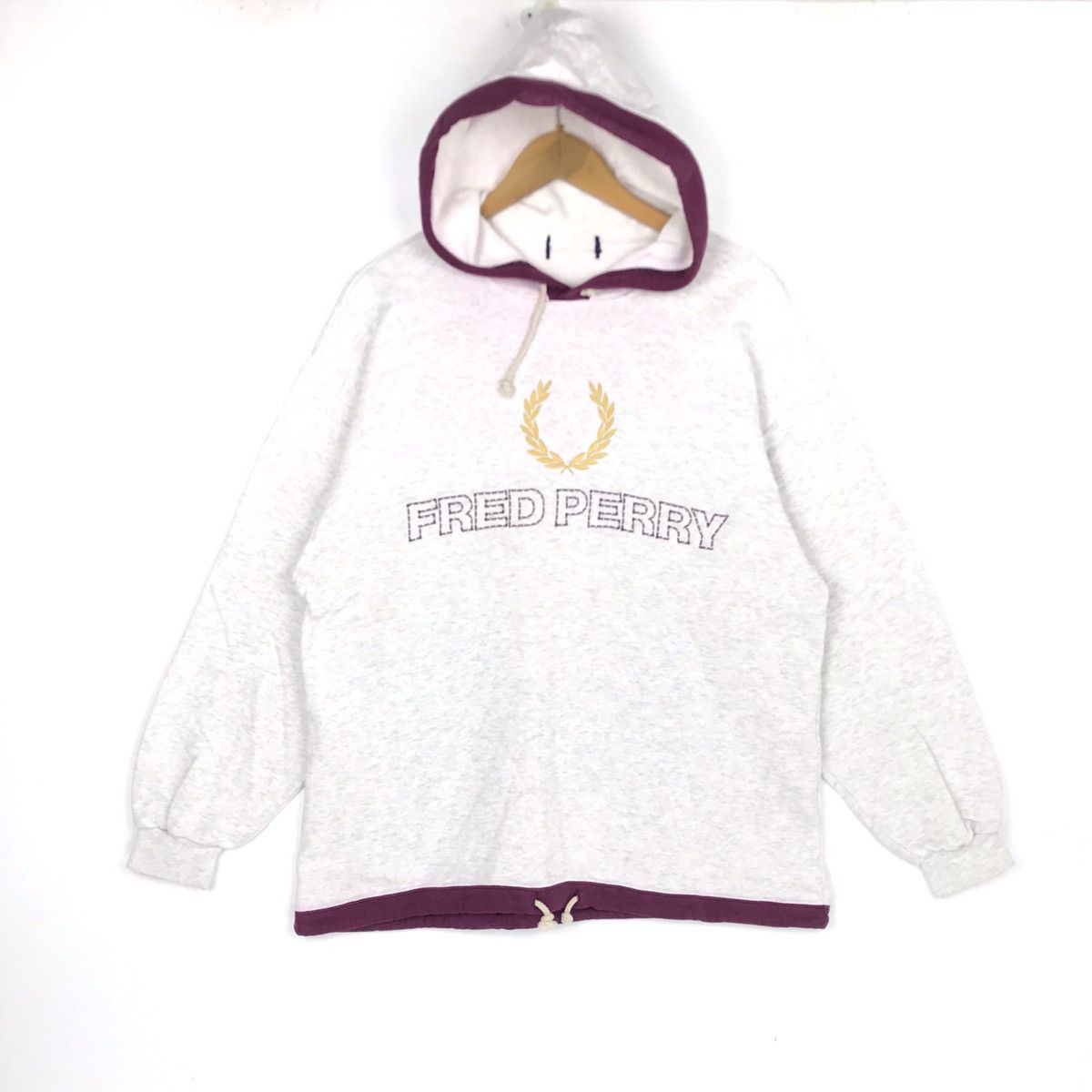 Fred Perry Vintage Fred Perry Sweatshirt Embroidery Logo Sweater 90s Size US M / EU 48-50 / 2 - 1 Thumbnail