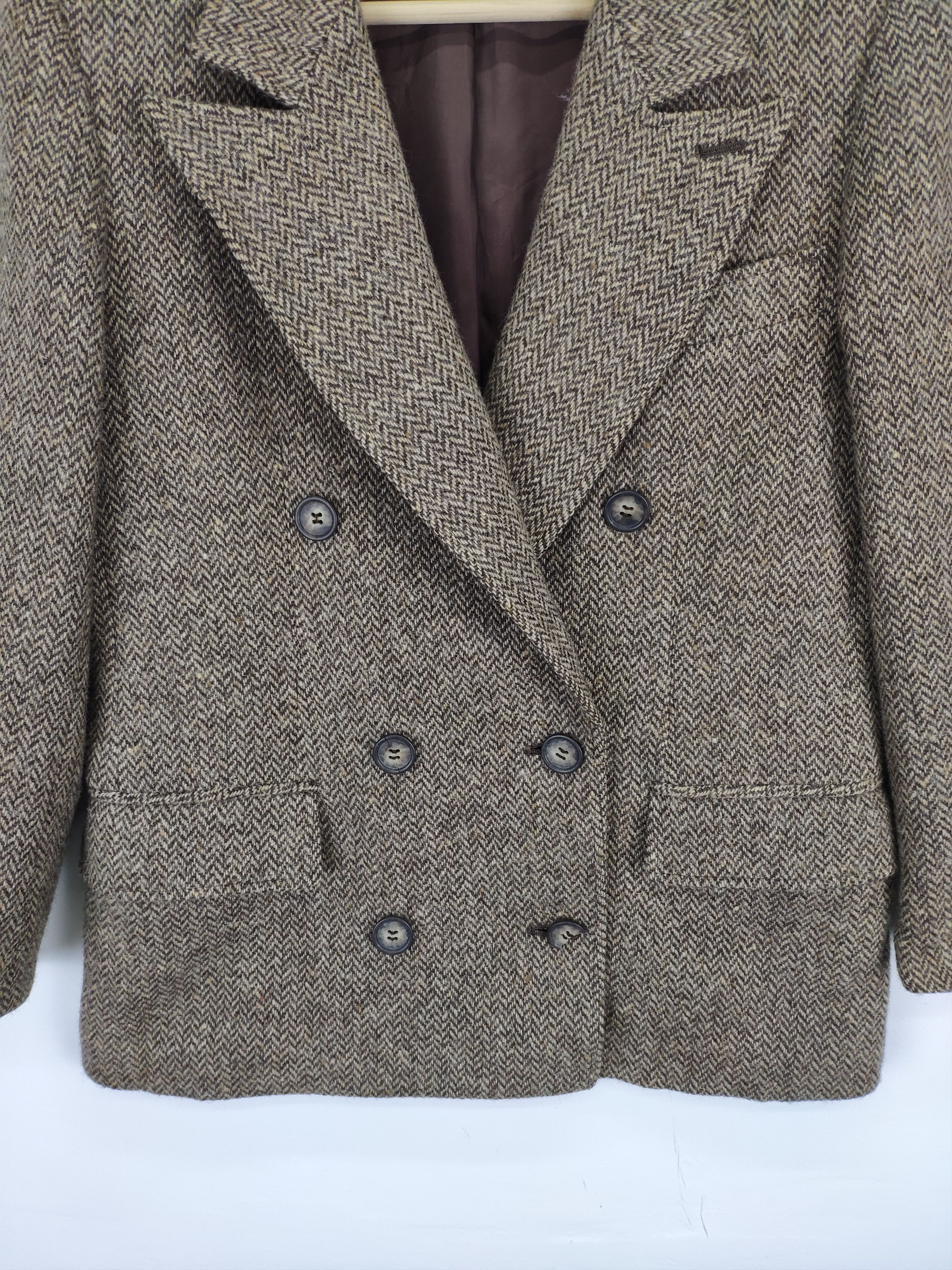 Calvin Klein Vintage Calvin Klein Wool Blazer Double Breast Coat Jacket Size US S / EU 44-46 / 1 - 9 Thumbnail