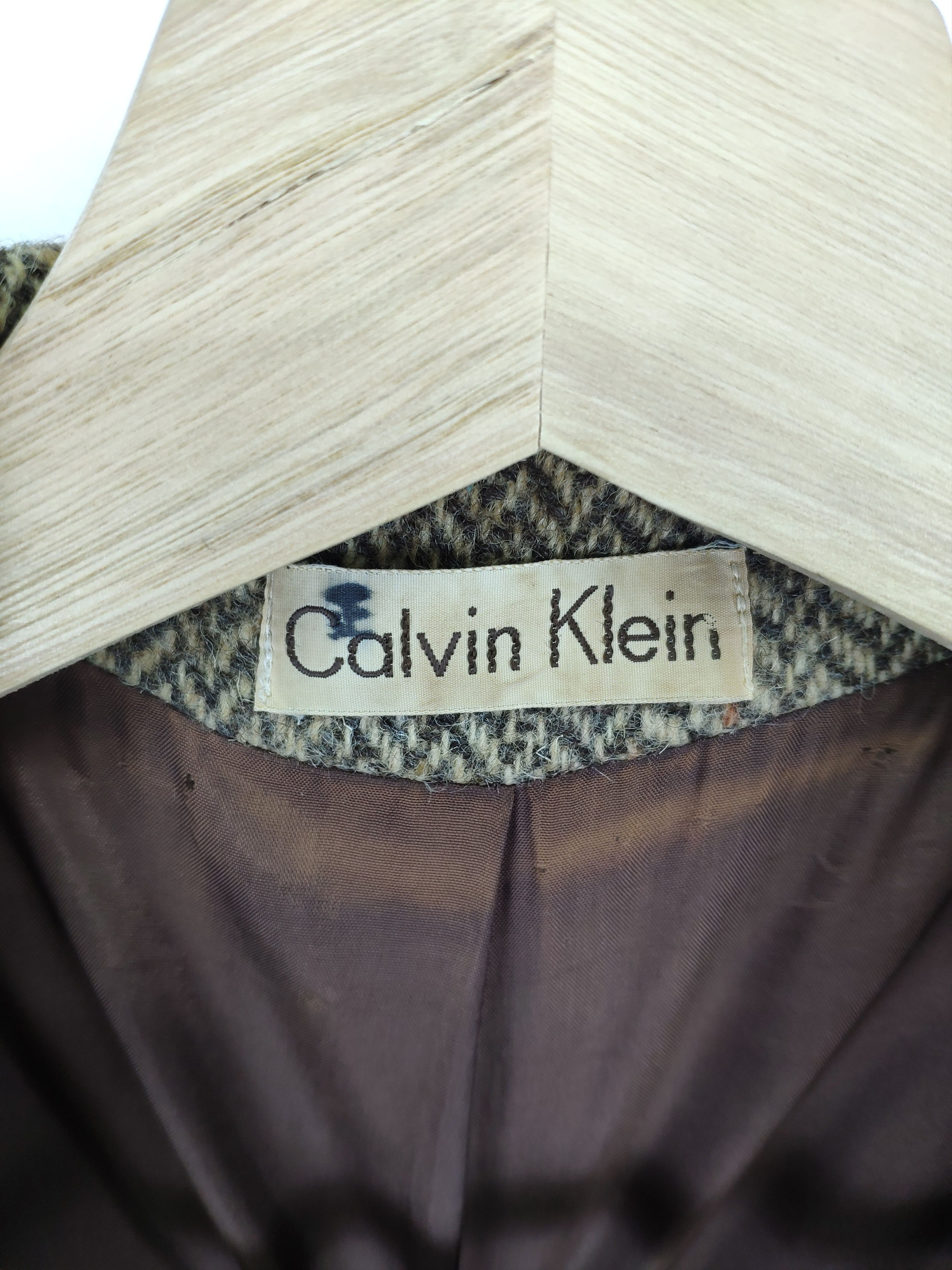 Calvin Klein Vintage Calvin Klein Wool Blazer Double Breast Coat Jacket Size US S / EU 44-46 / 1 - 11 Thumbnail