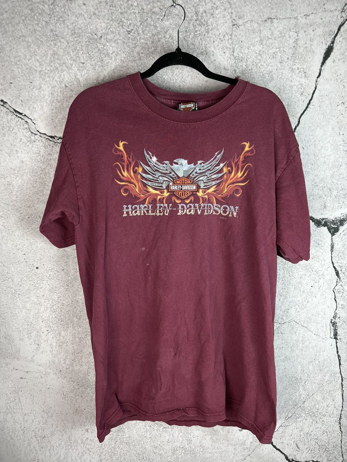Harley Davidson × Vintage Harley Davidson vintage 00s tshirt Size US L / EU 52-54 / 3 - 1 Thumbnail