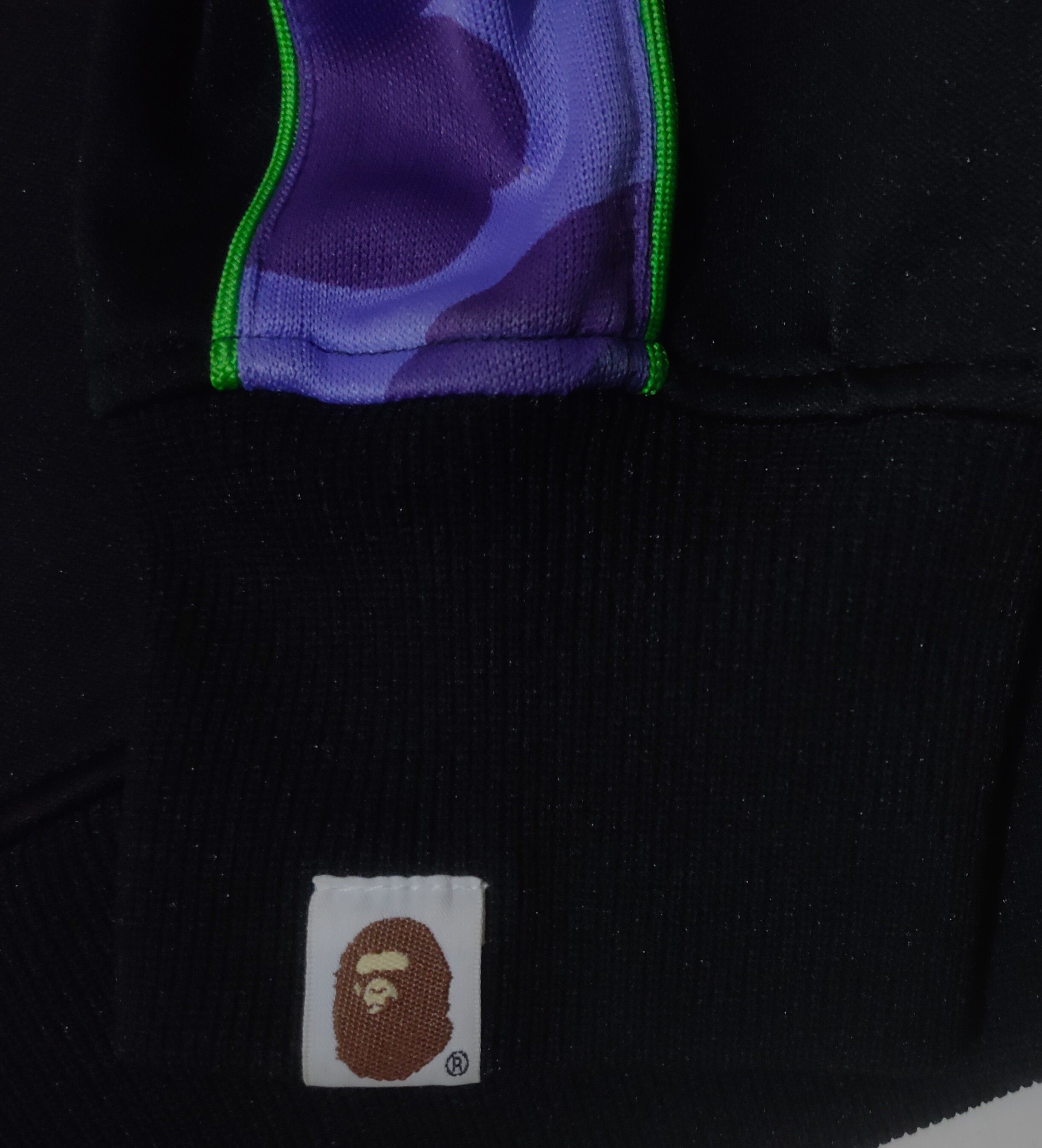 Bape Bape Jersey Shark Full Zip Hoodie Size US M / EU 48-50 / 2 - 7 Thumbnail
