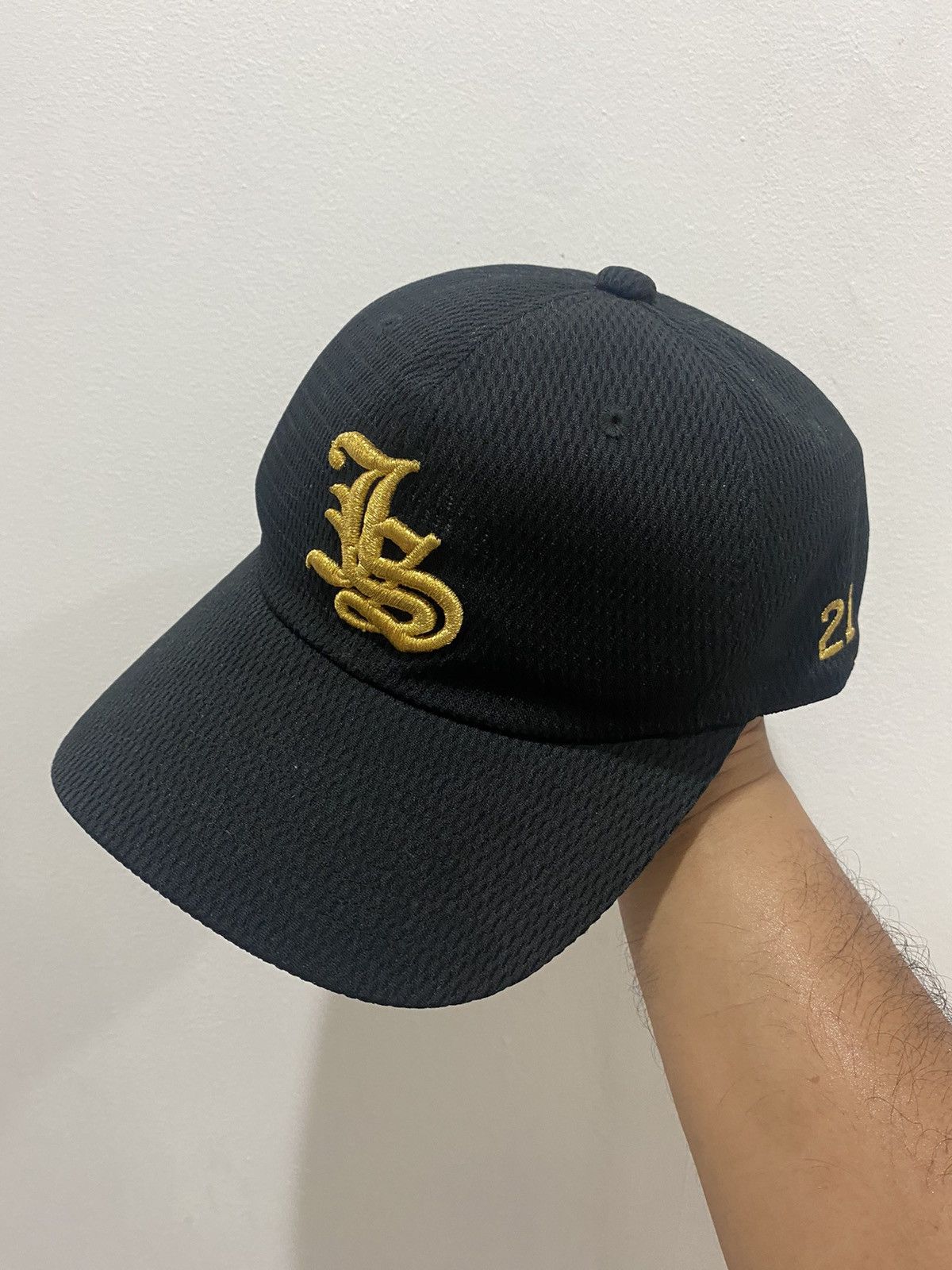 Japanese Brand VTG “LS” Japanese Baseball Team Hat Size ONE SIZE - 2 Thumbnail
