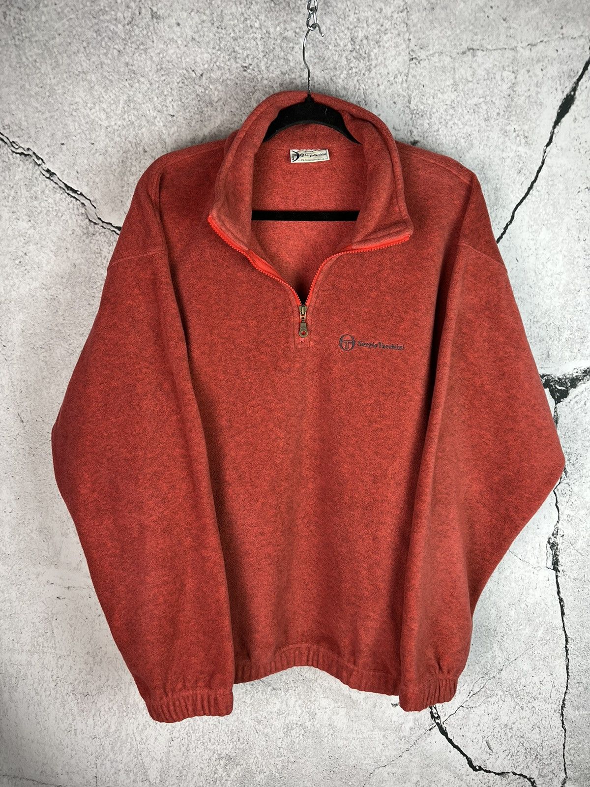 Sergio Tacchini Sergio Tacchini vintage 1/4 zip fleece Size US XL / EU 56 / 4 - 1 Thumbnail