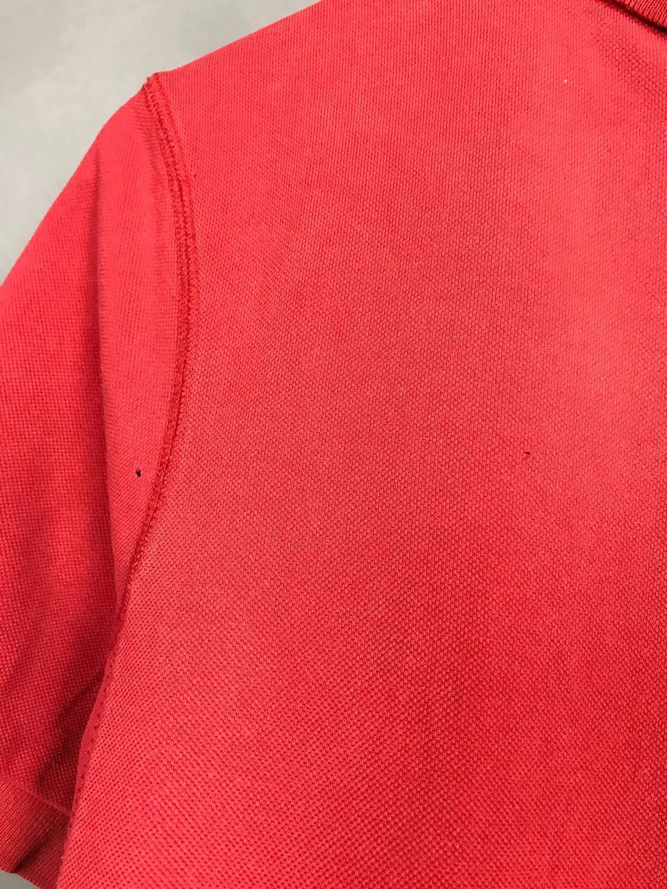 Nike × Vintage Nike swoosh streetwear vintage red polo tee Size US S / EU 44-46 / 1 - 12 Thumbnail