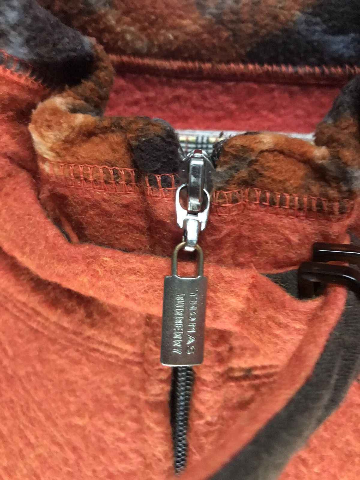 Burberry × Japanese Brand Thomas Burberry fleece zipper sweater Size US S / EU 44-46 / 1 - 6 Thumbnail