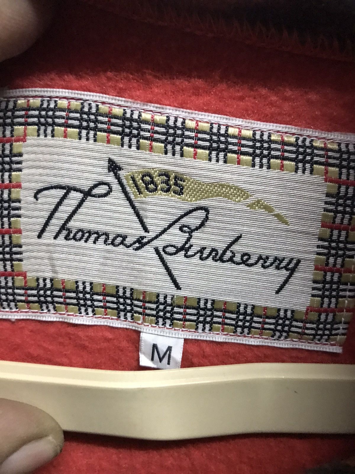 Burberry × Japanese Brand Thomas Burberry fleece zipper sweater Size US S / EU 44-46 / 1 - 3 Thumbnail
