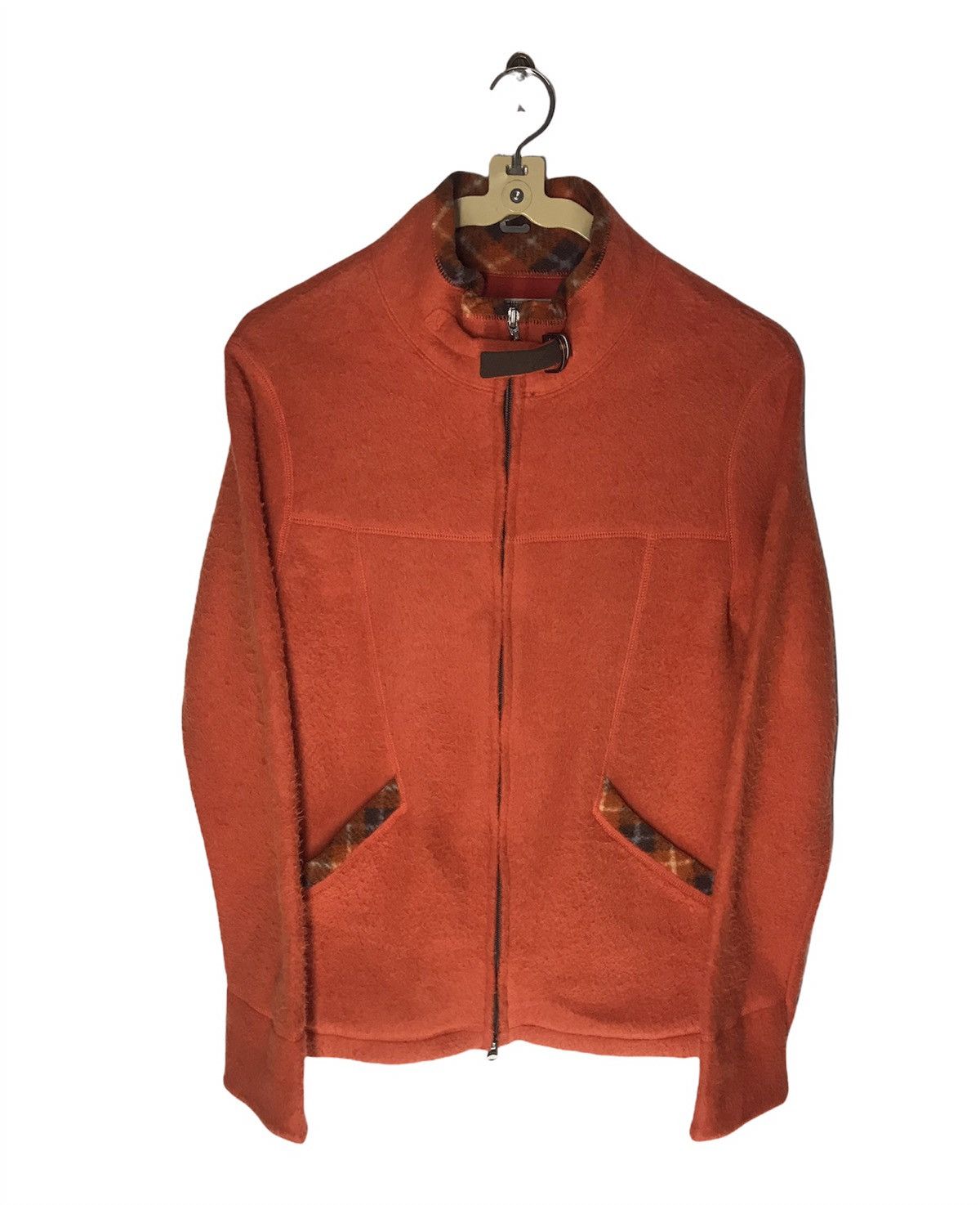 Burberry × Japanese Brand Thomas Burberry fleece zipper sweater Size US S / EU 44-46 / 1 - 1 Thumbnail