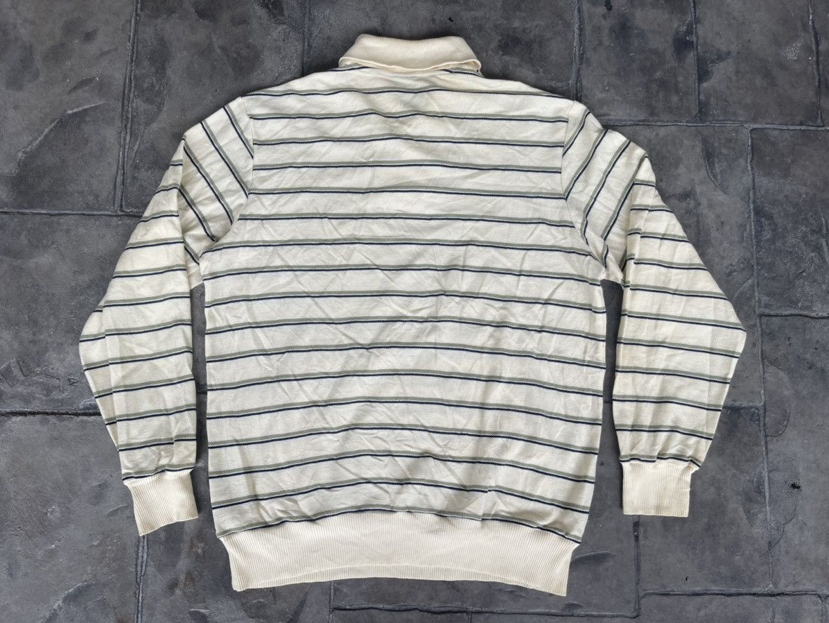 Adidas JAPAN MADE Club Adidas Striped Polo Size US L / EU 52-54 / 3 - 5 Thumbnail