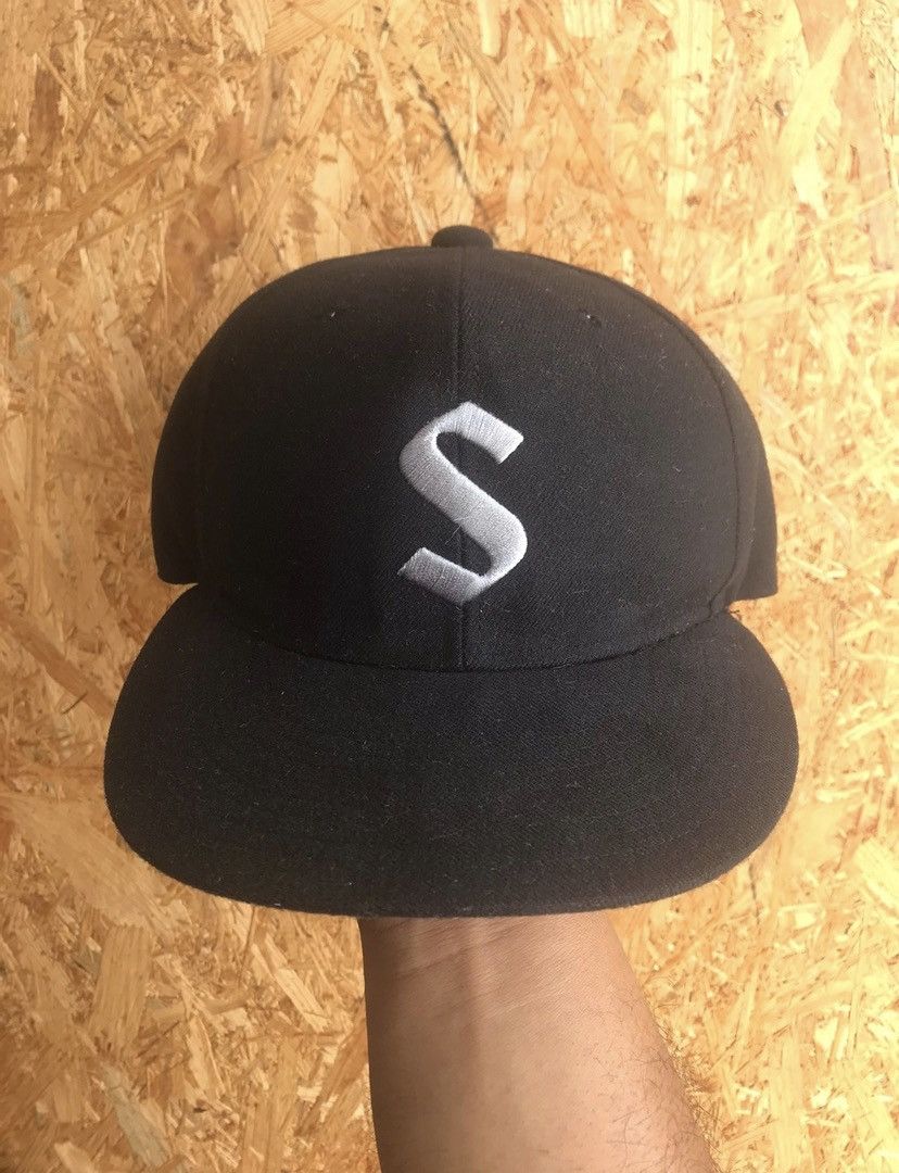Japanese Brand 🔥Vintage🔥 “S” Japanese Baseball Team Reward Hat Size ONE SIZE - 2 Thumbnail